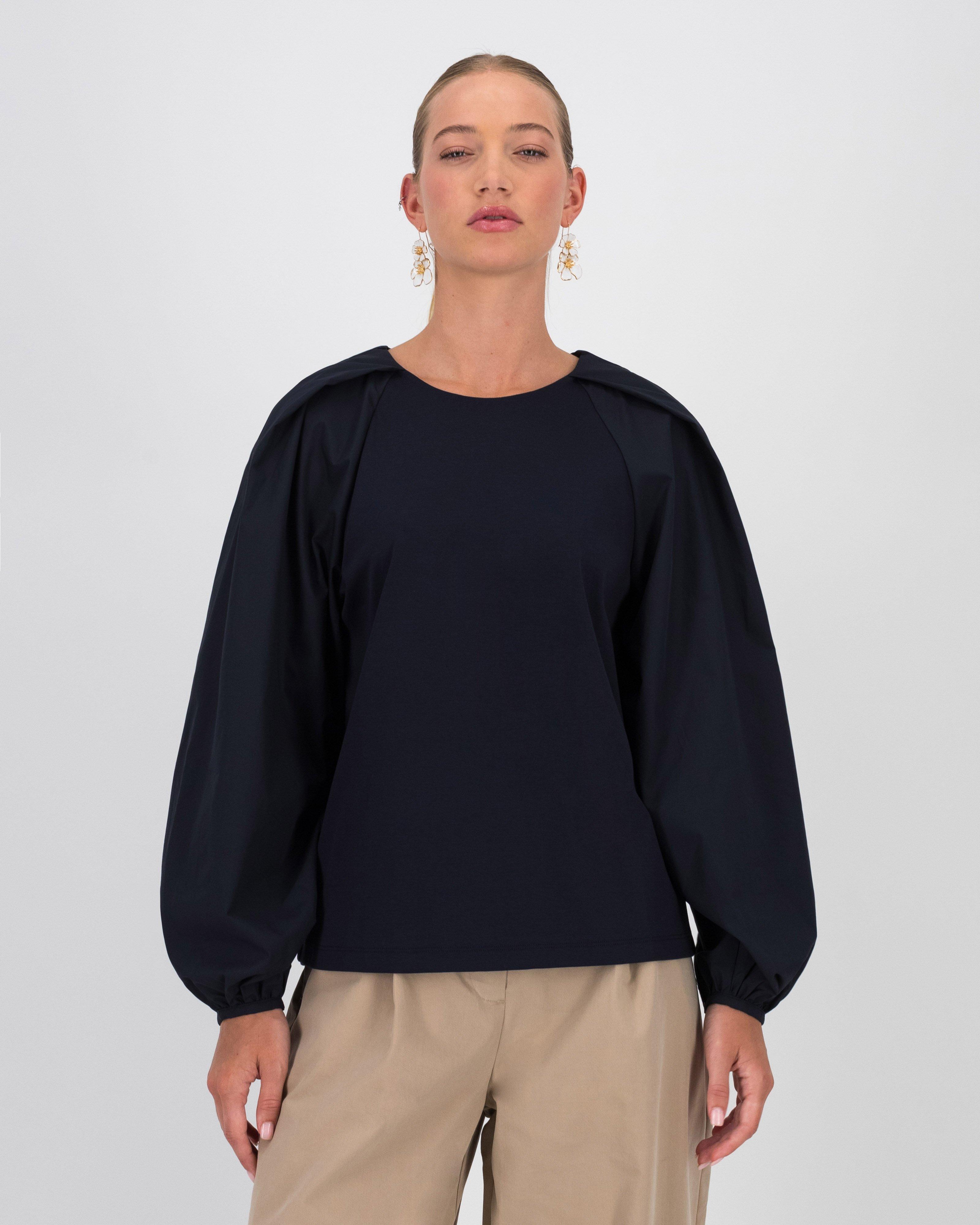 Rita Mixed Media Top - Poetry Clothing Store