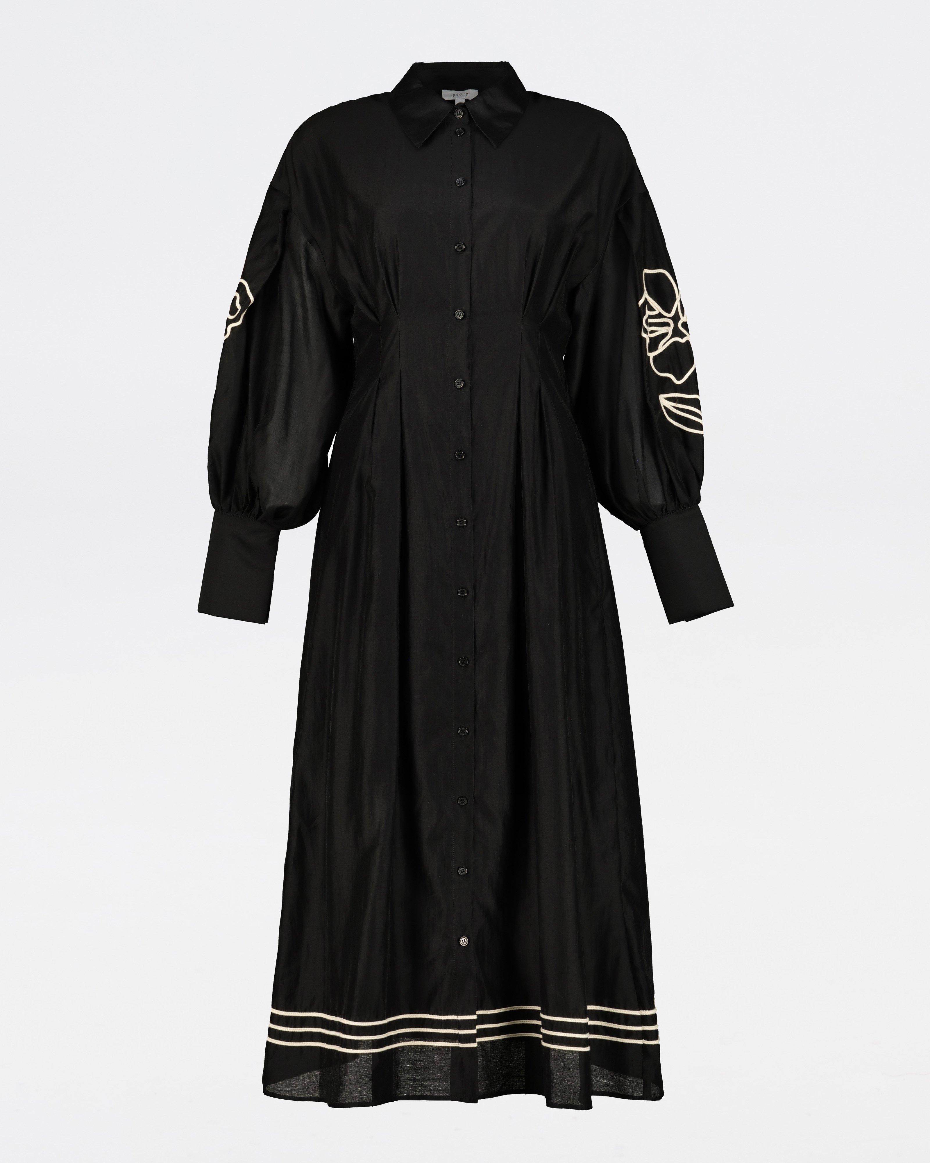 Adeline Embroidered Dress - Poetry Clothing Store