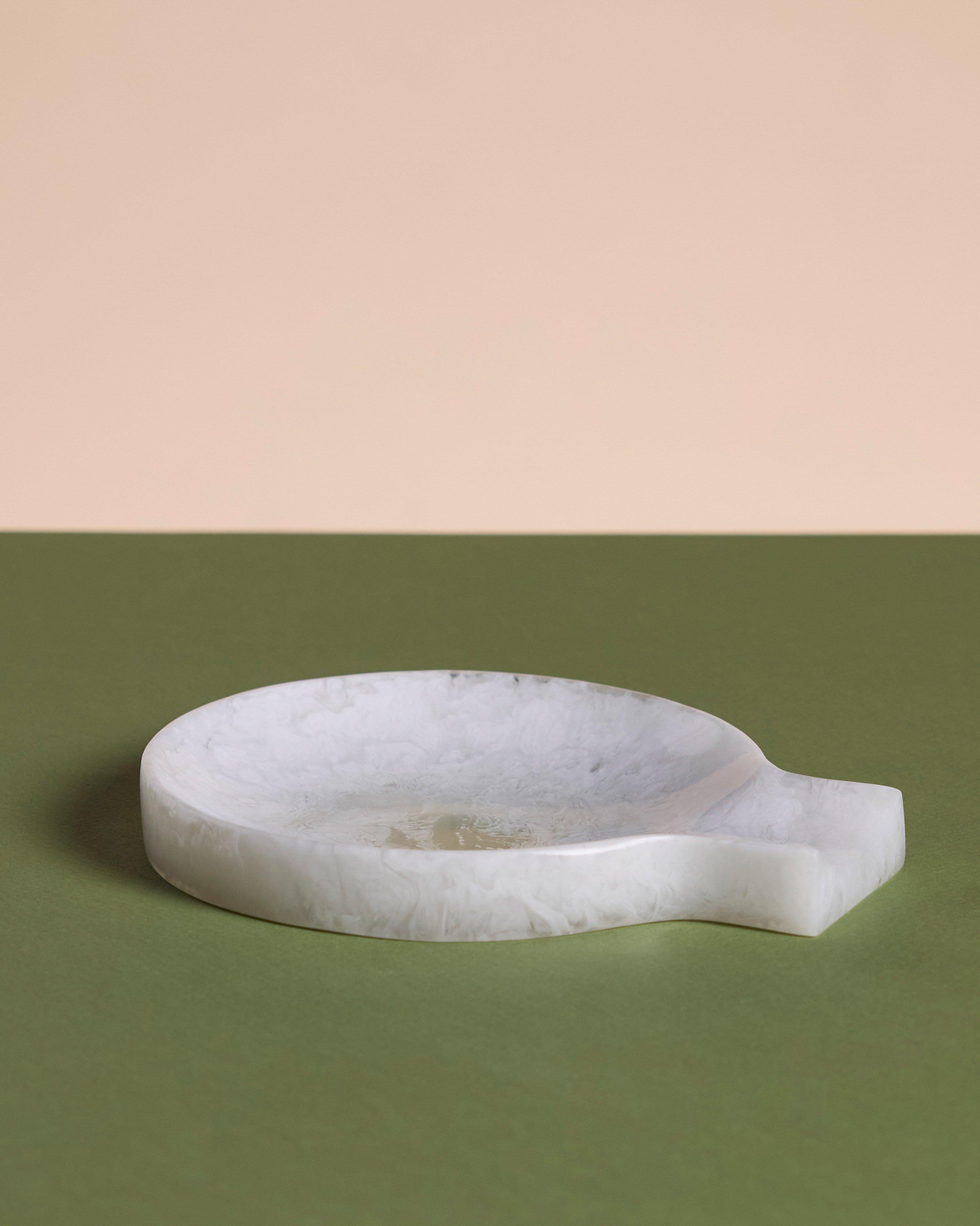 Clubhouse Resin Spoon Rest -  White