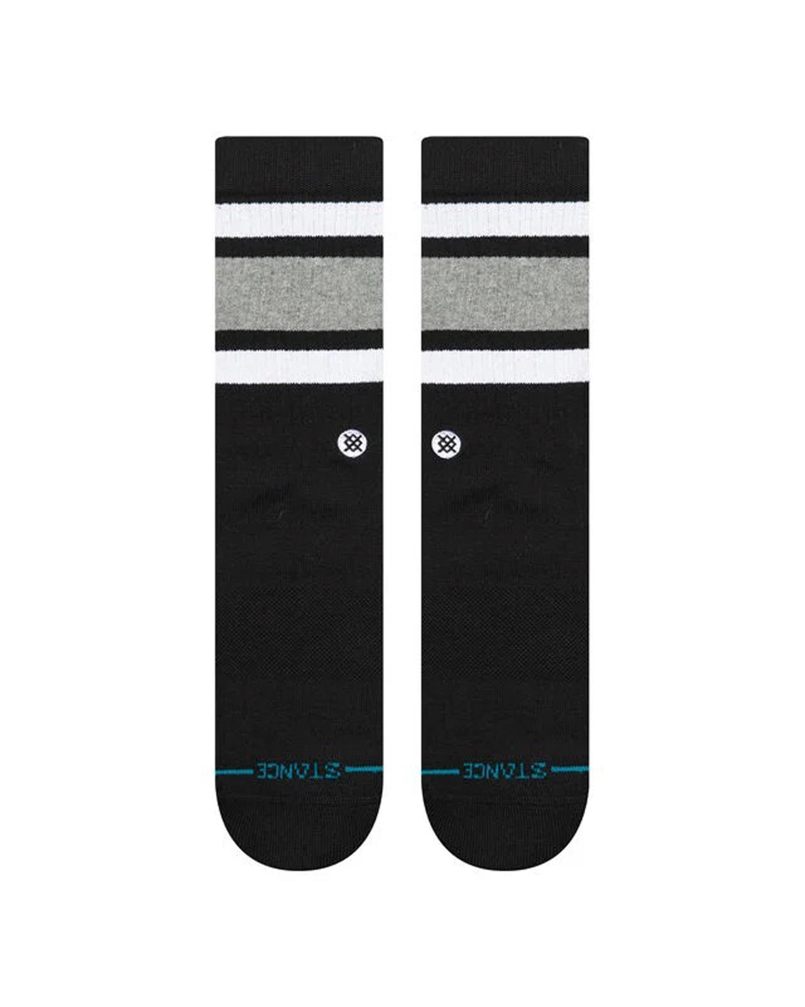 Stance Boyd Stripe Infiknit™ Mid Cushion Socks -  Black