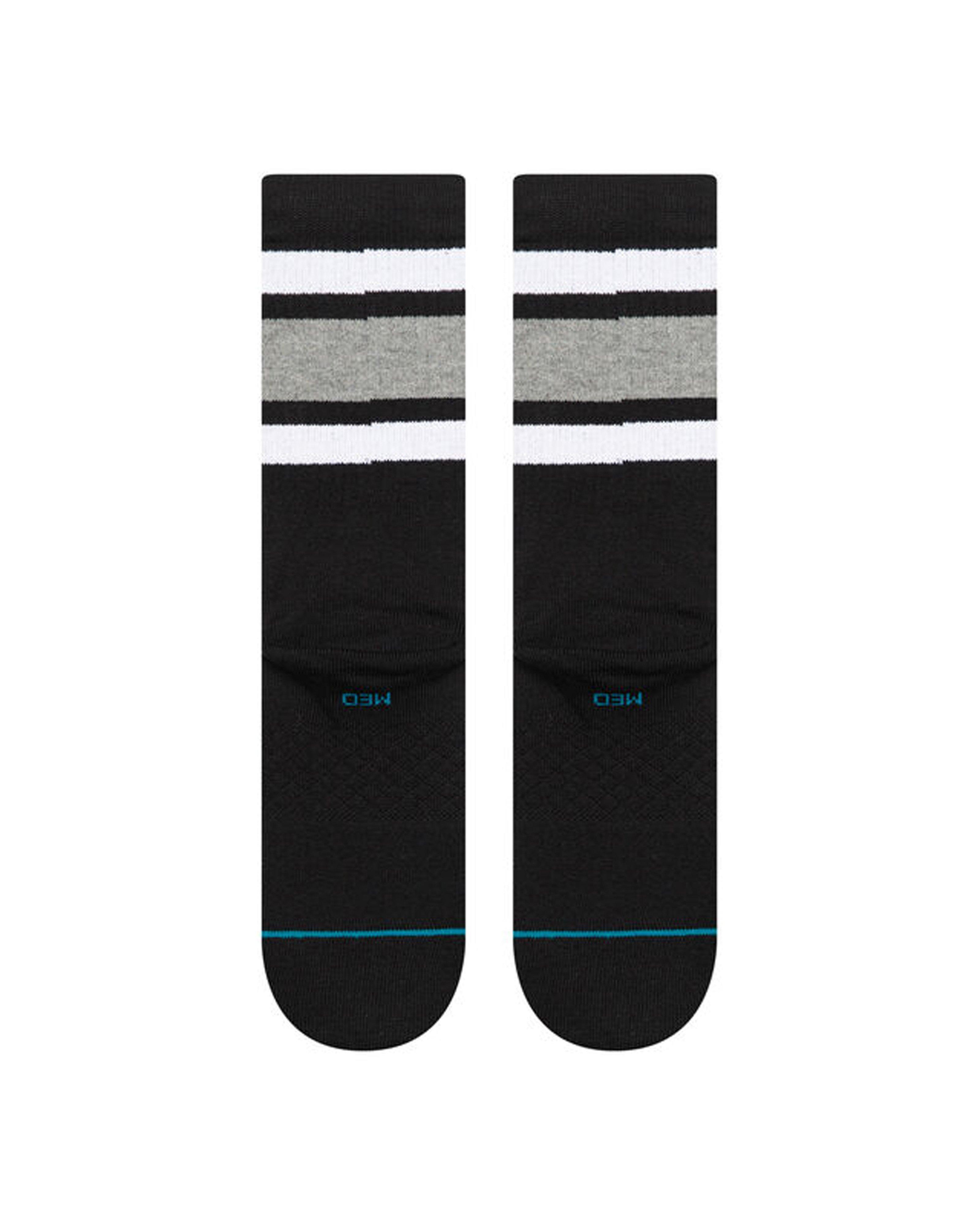 Stance Boyd Stripe Infiknit™ Mid Cushion Socks -  Black