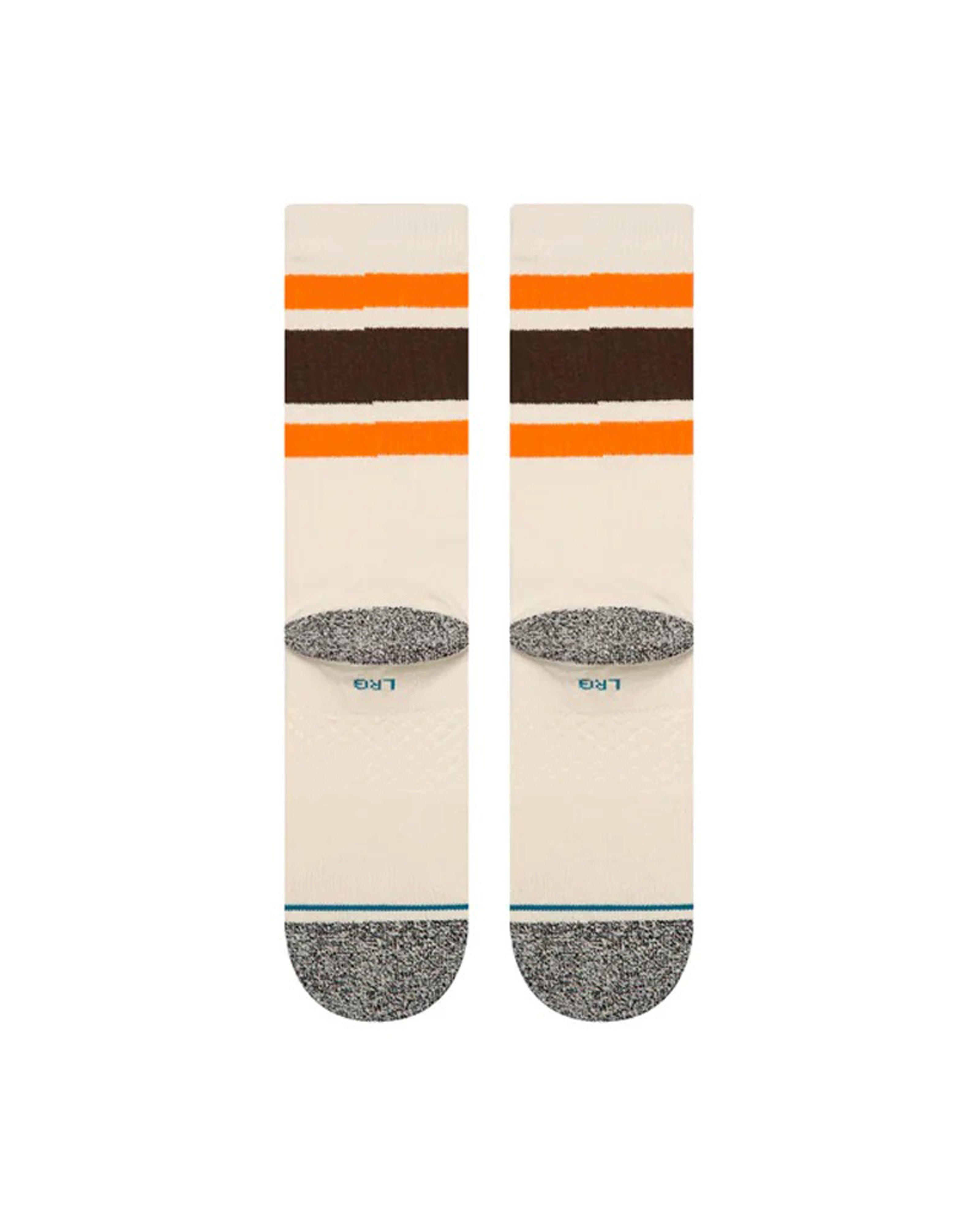 Stance Boyd Stripe Infiknit™ Mid Cushion Socks -  Cream