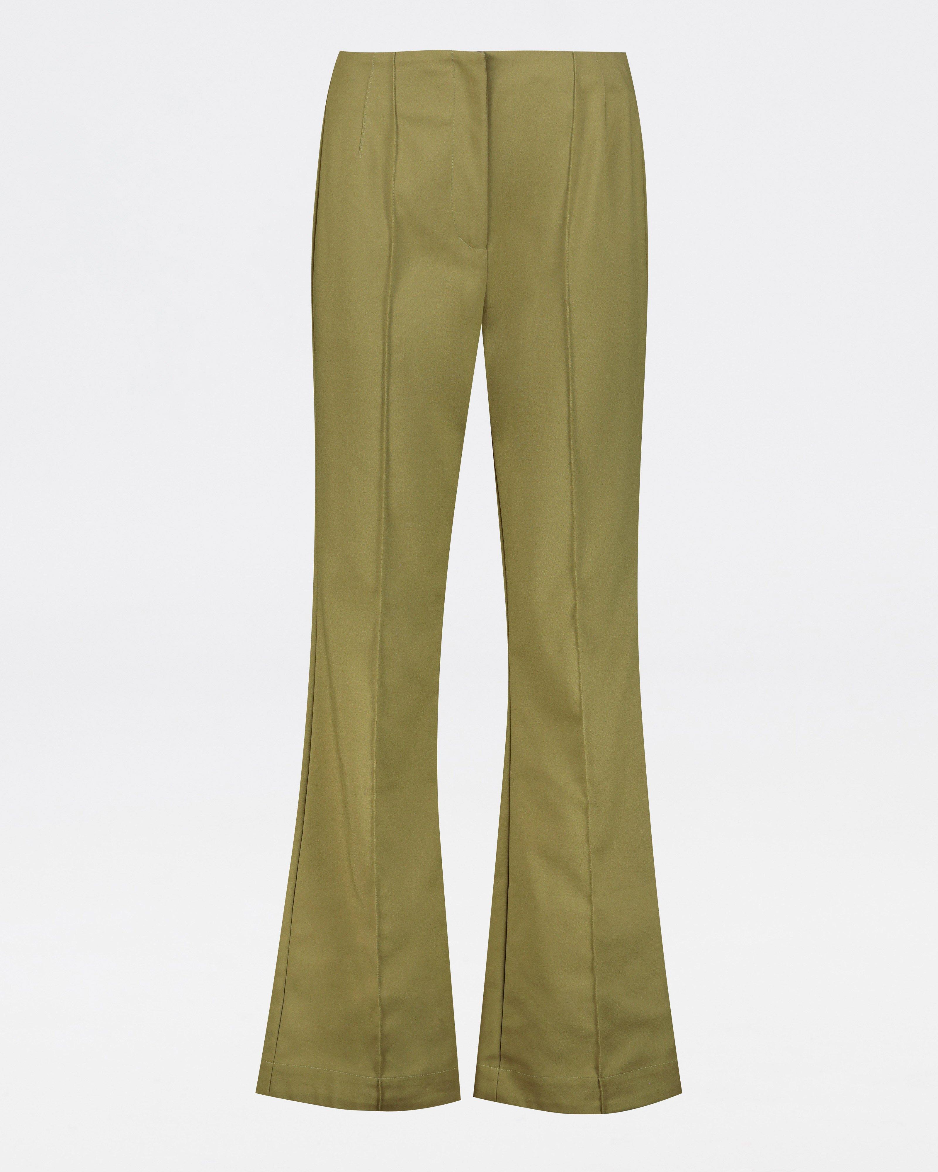 Vix Wide Leg Pant -  Green