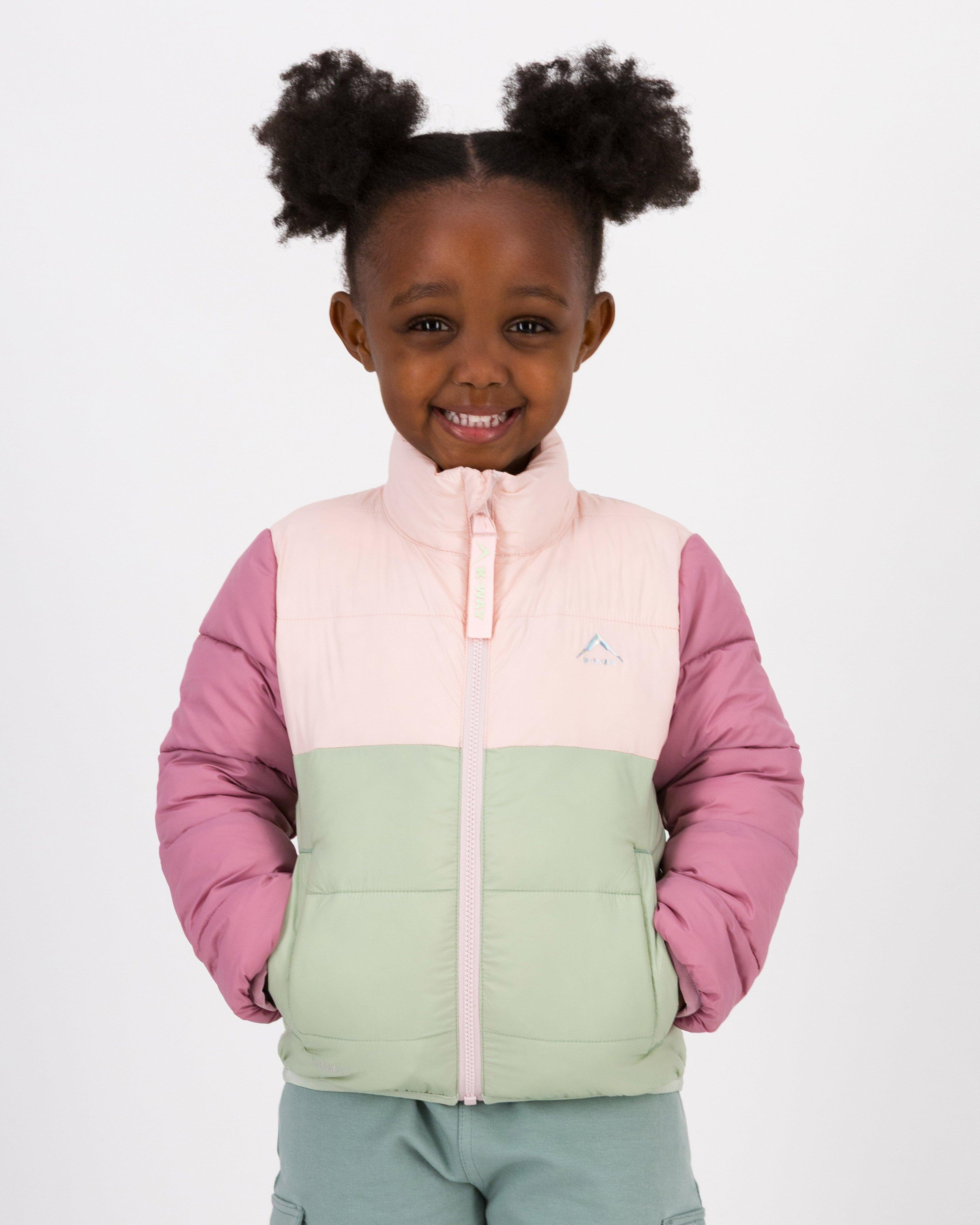 K-Way Kids Trailblazer Colourblocked Insulated Jacket  -  Light Green