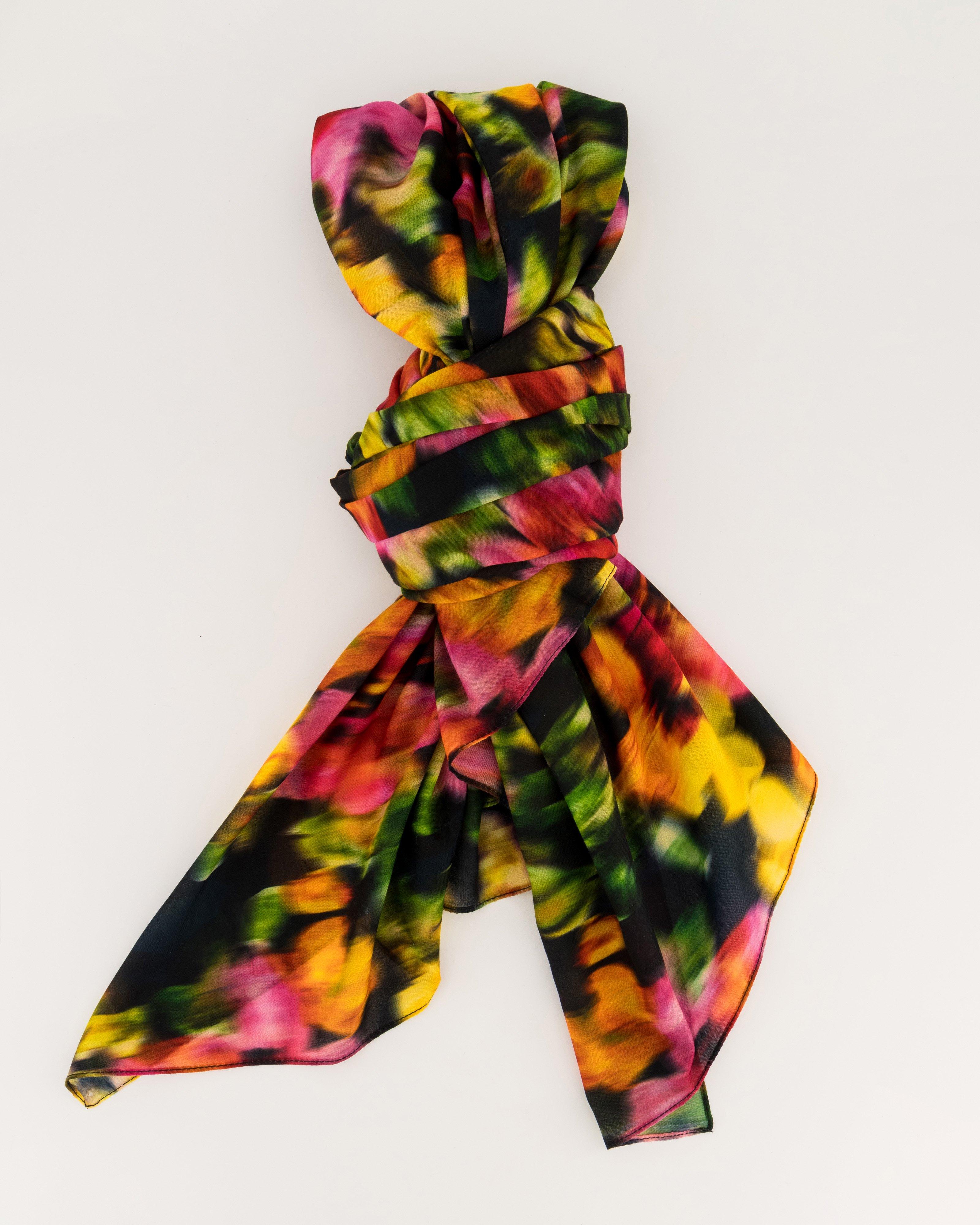 Adeline Floral Printed Scarf -  Assorted