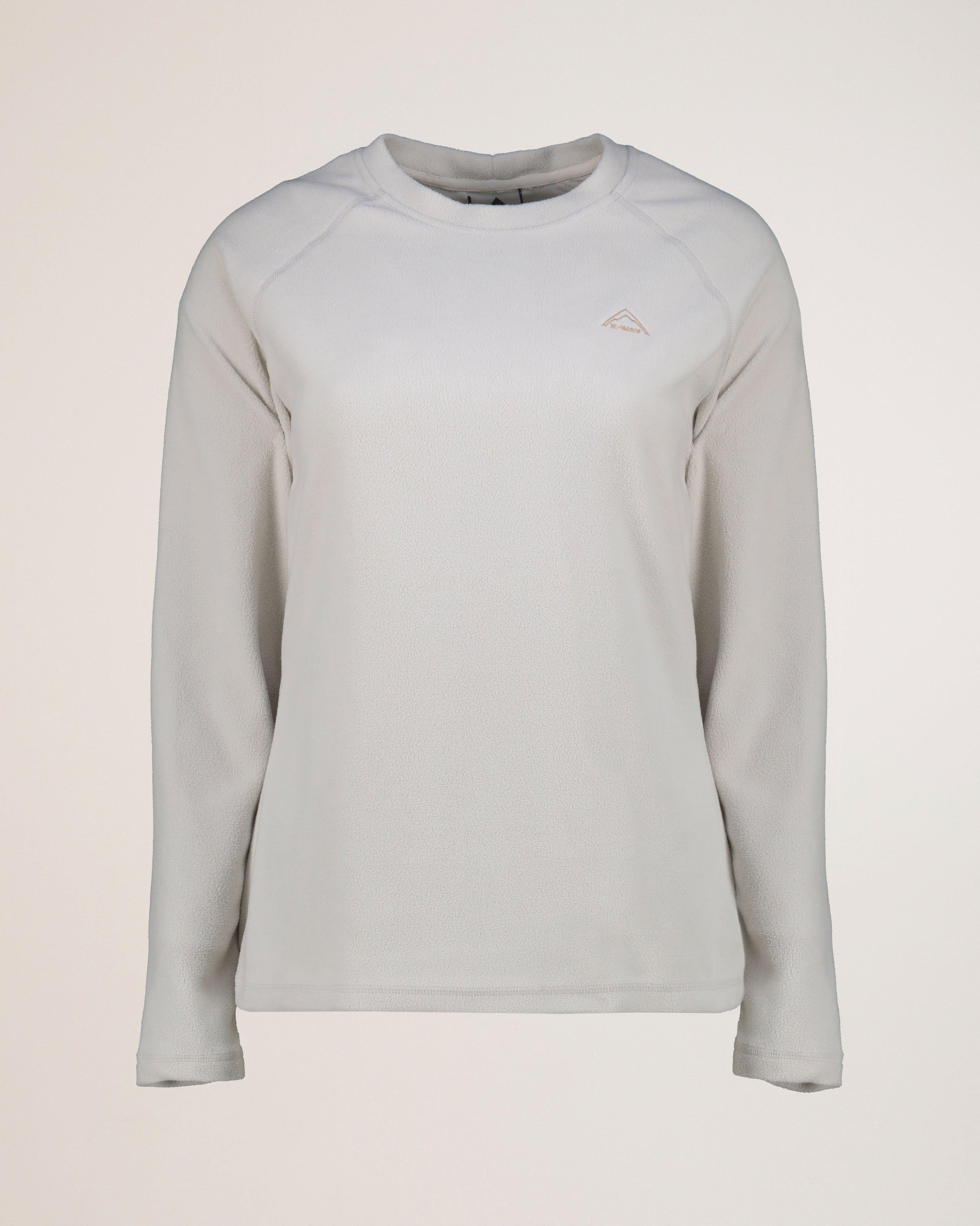K-Way Women's Scarlet Eco Crewneck fleece Top -  Bone
