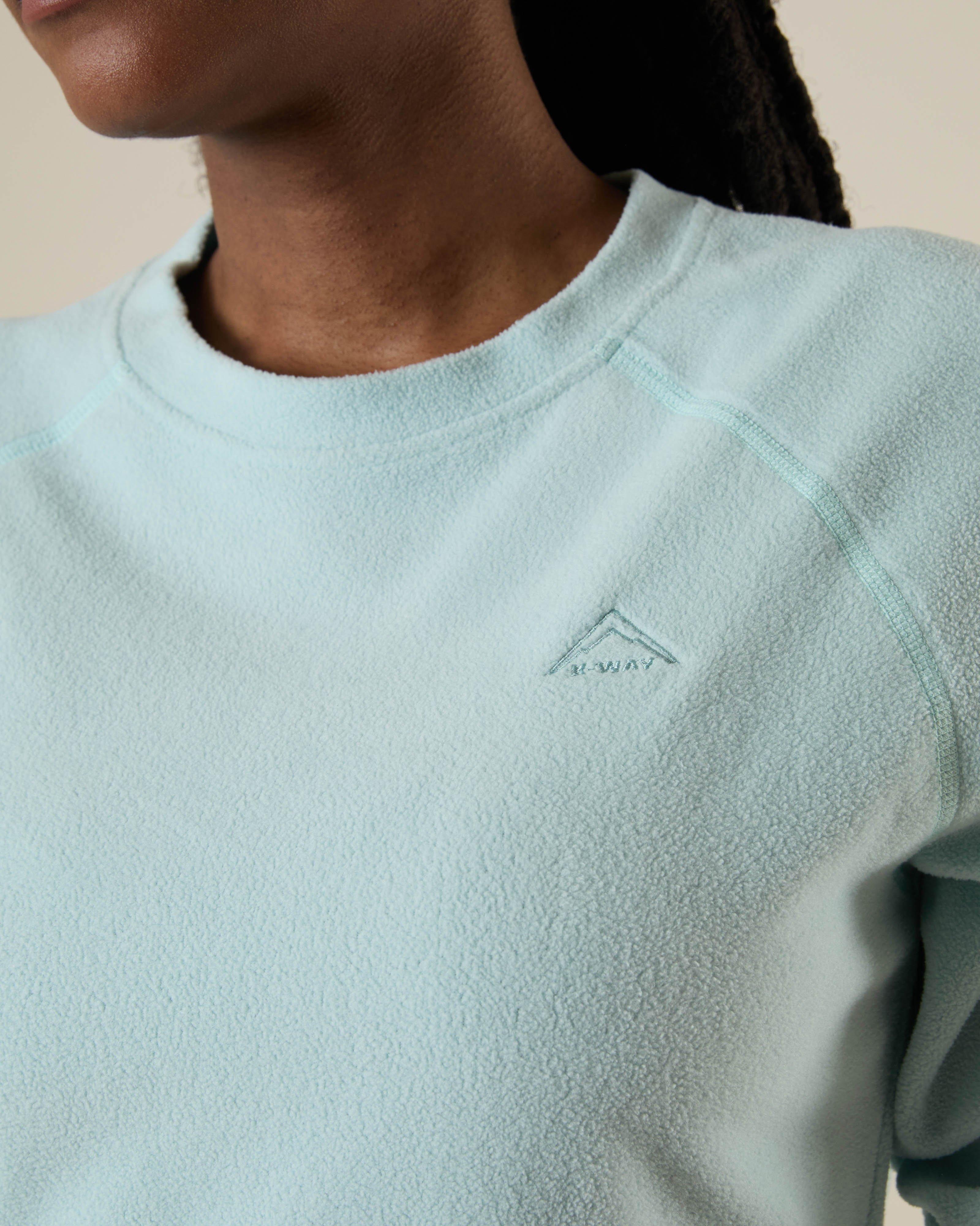 K-Way Women's Scarlet Eco Crew Neck Fleece Top | Cape Union Mart