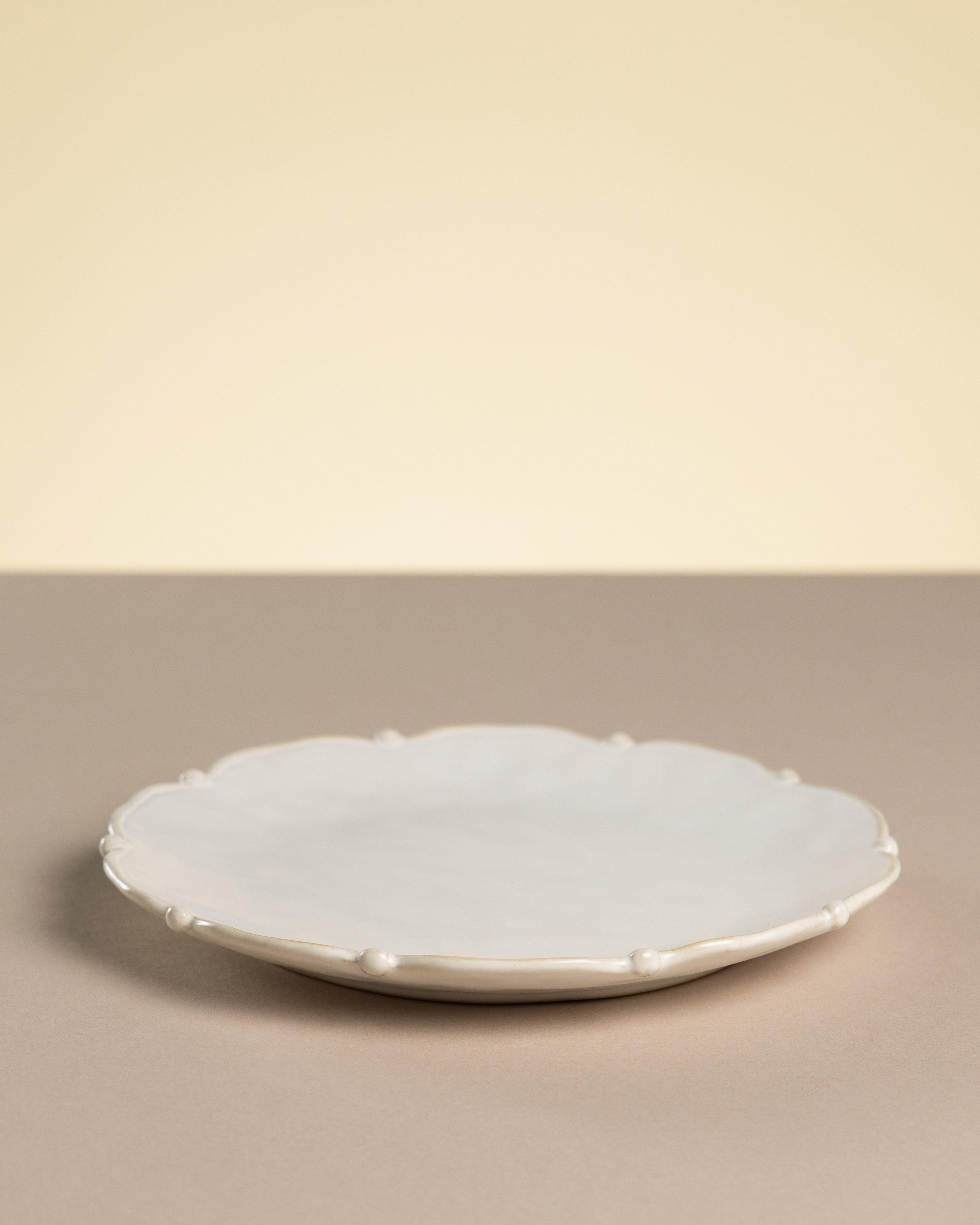 French Milk Side Plate -  Milk