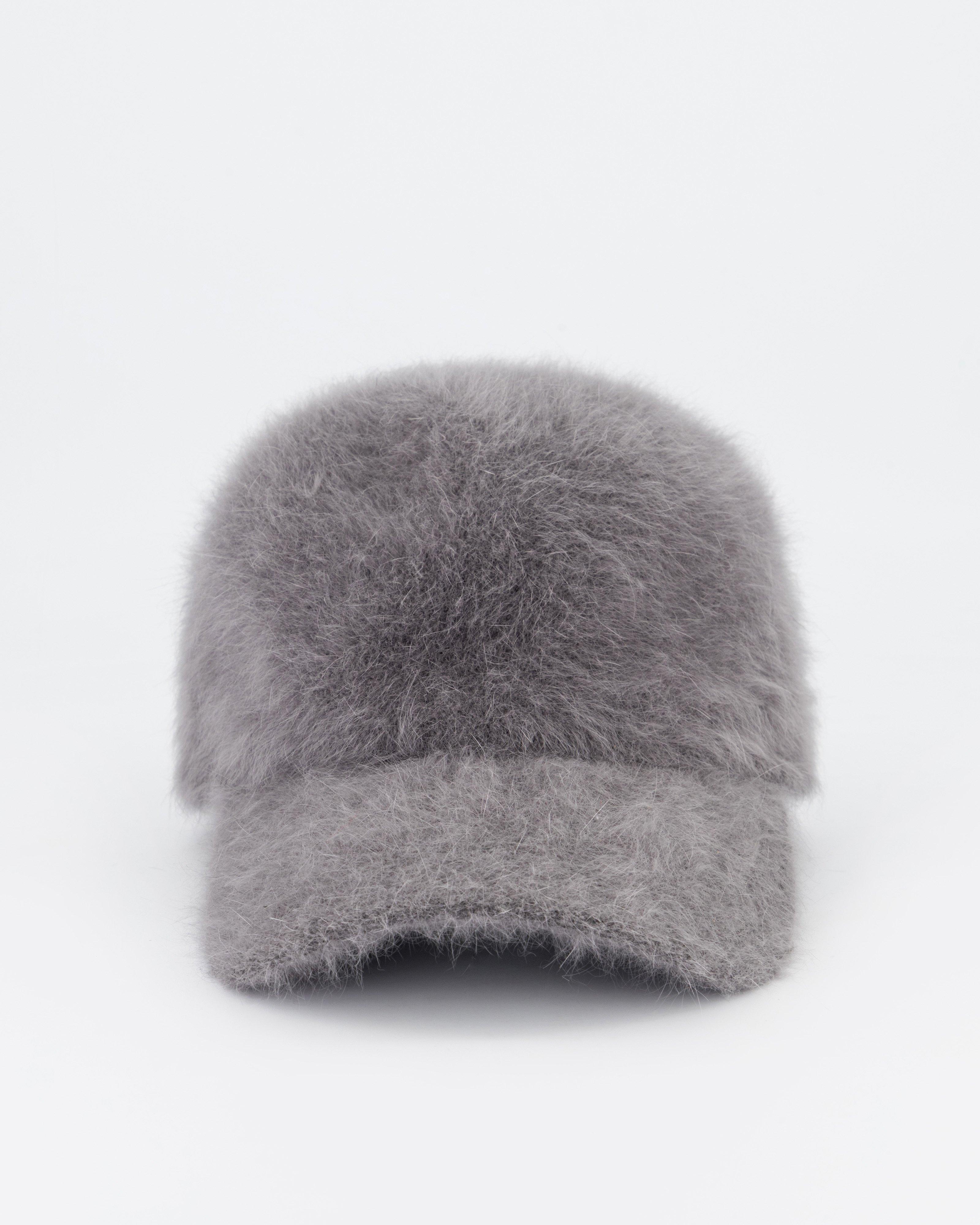 Winnie Brushed Baseball Cap -  Grey