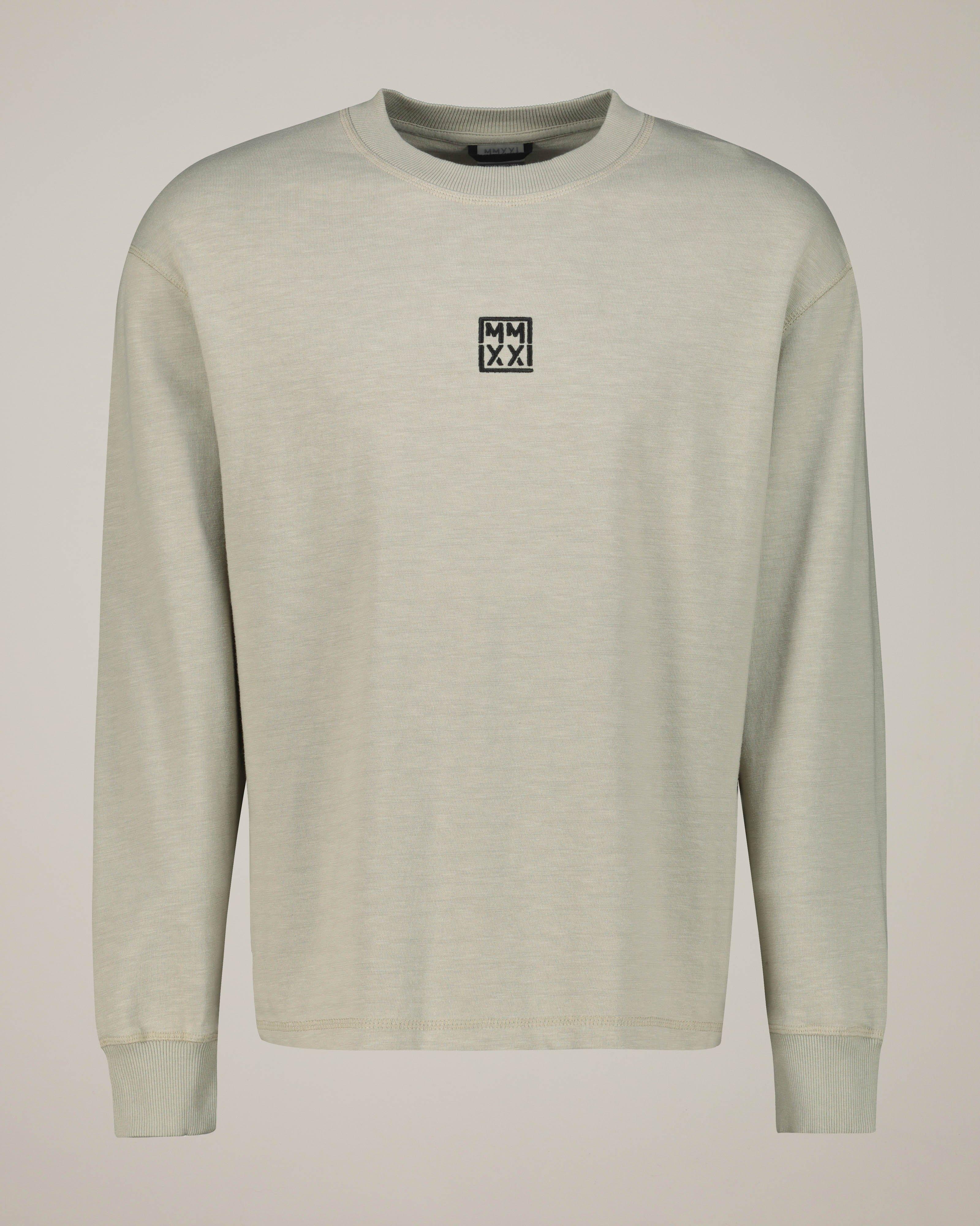 MMXXI Men's Flow Long Sleeve Slub Tee -  Stone