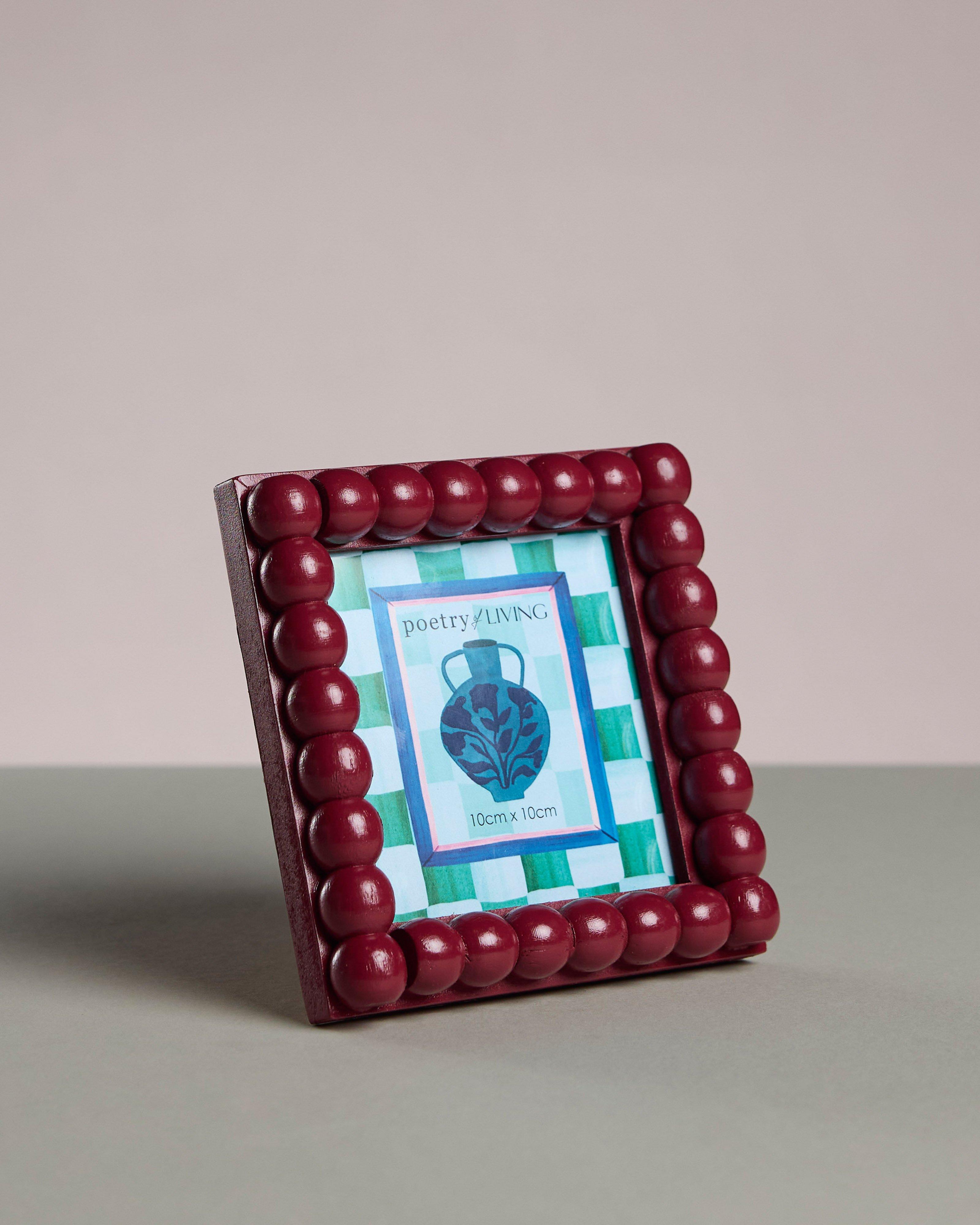 Bobbin Frame - 10cm x 10cm -  Red