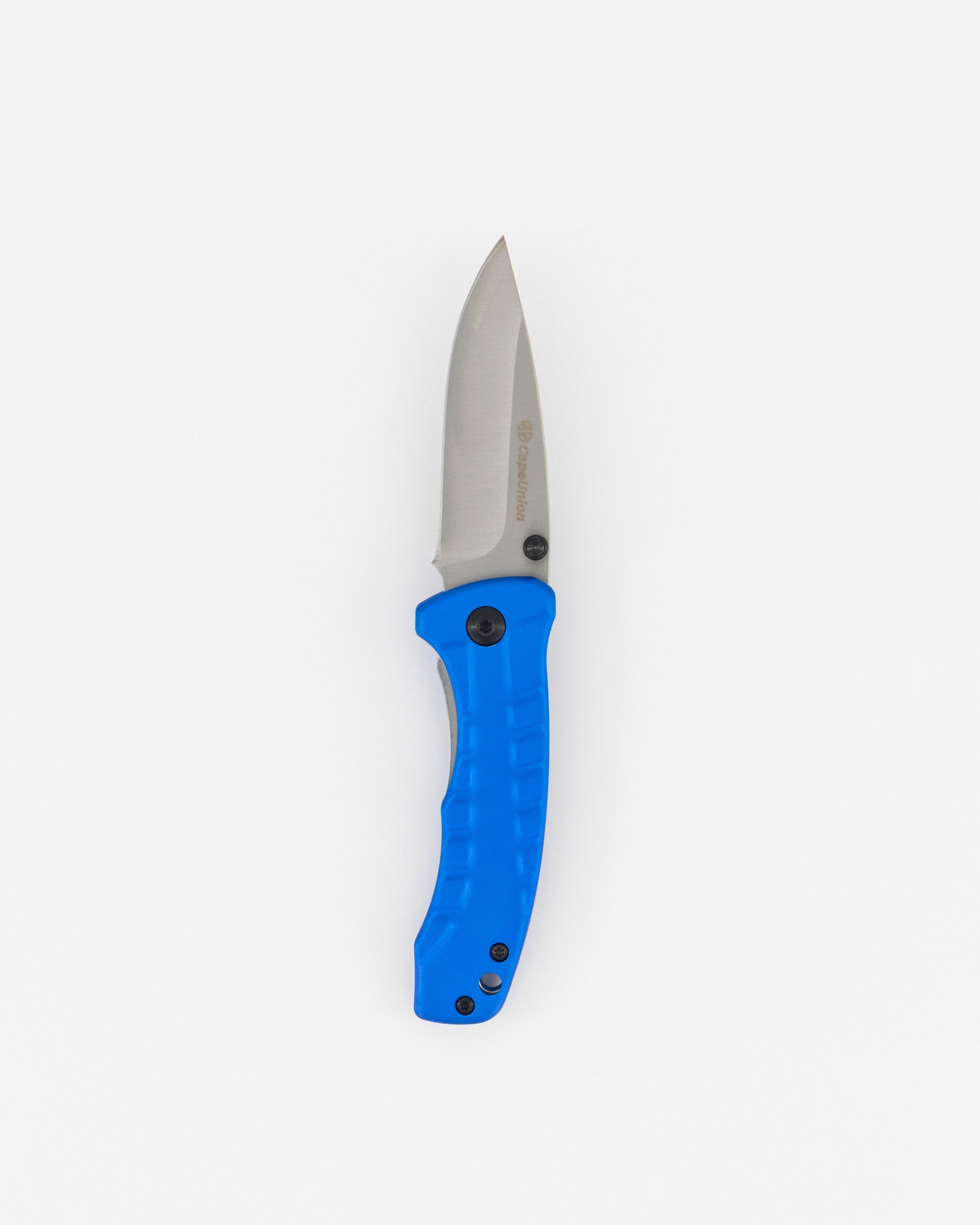 Cape Union Grasshopper Folding Knife -  Blue
