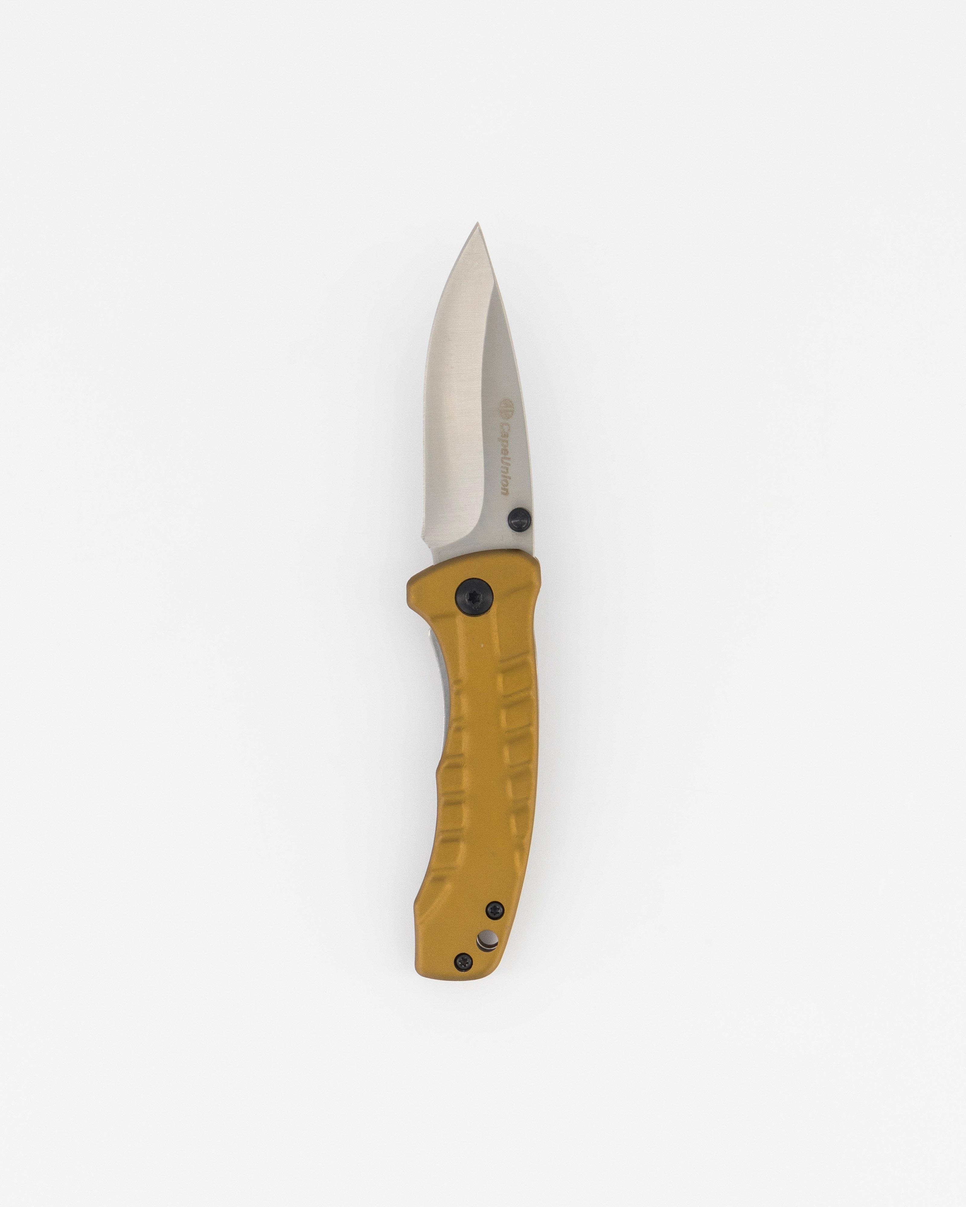 Cape Union Grasshopper Folding Knife -  Olive