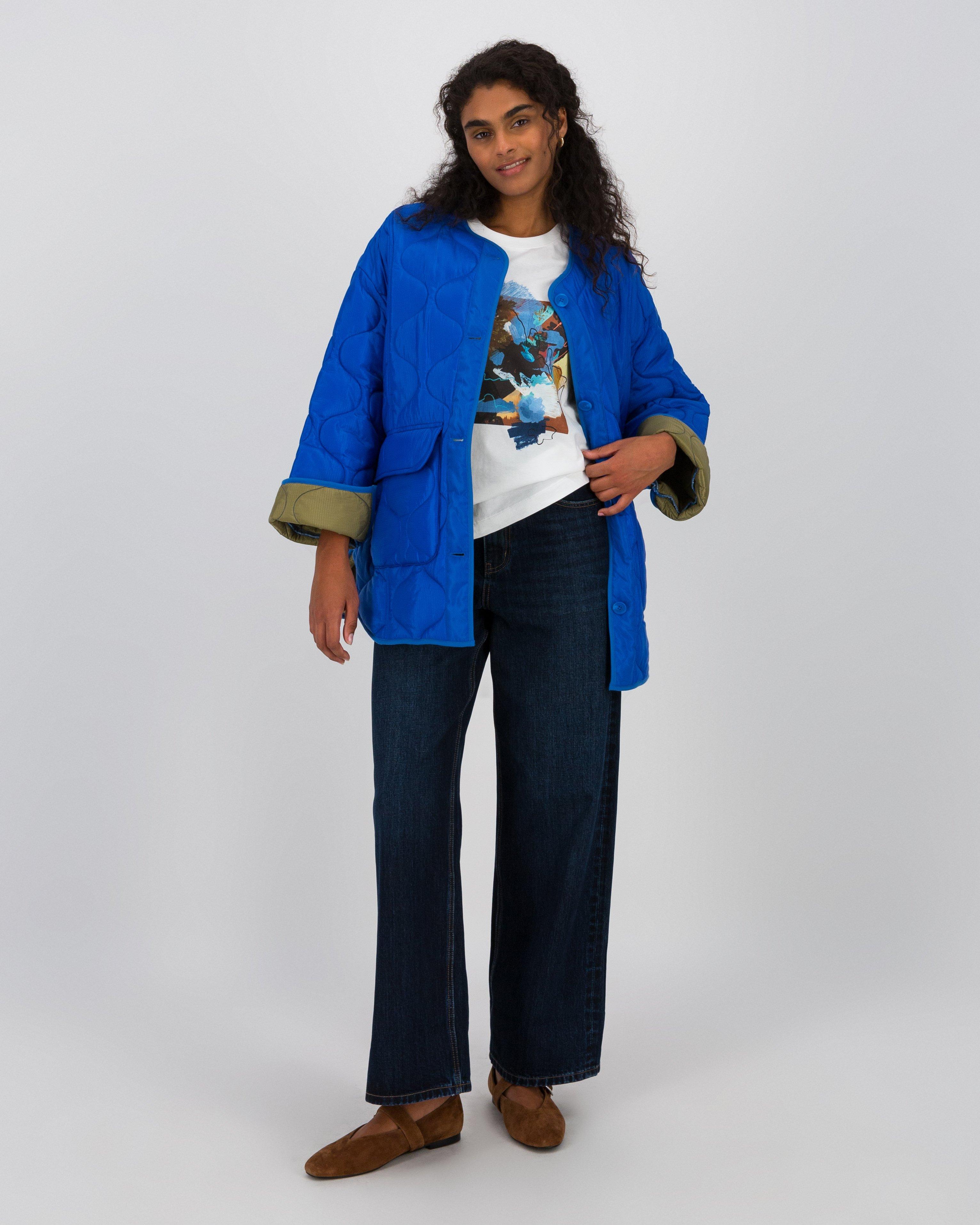 Wyn Quilt Jacket -  Cobalt
