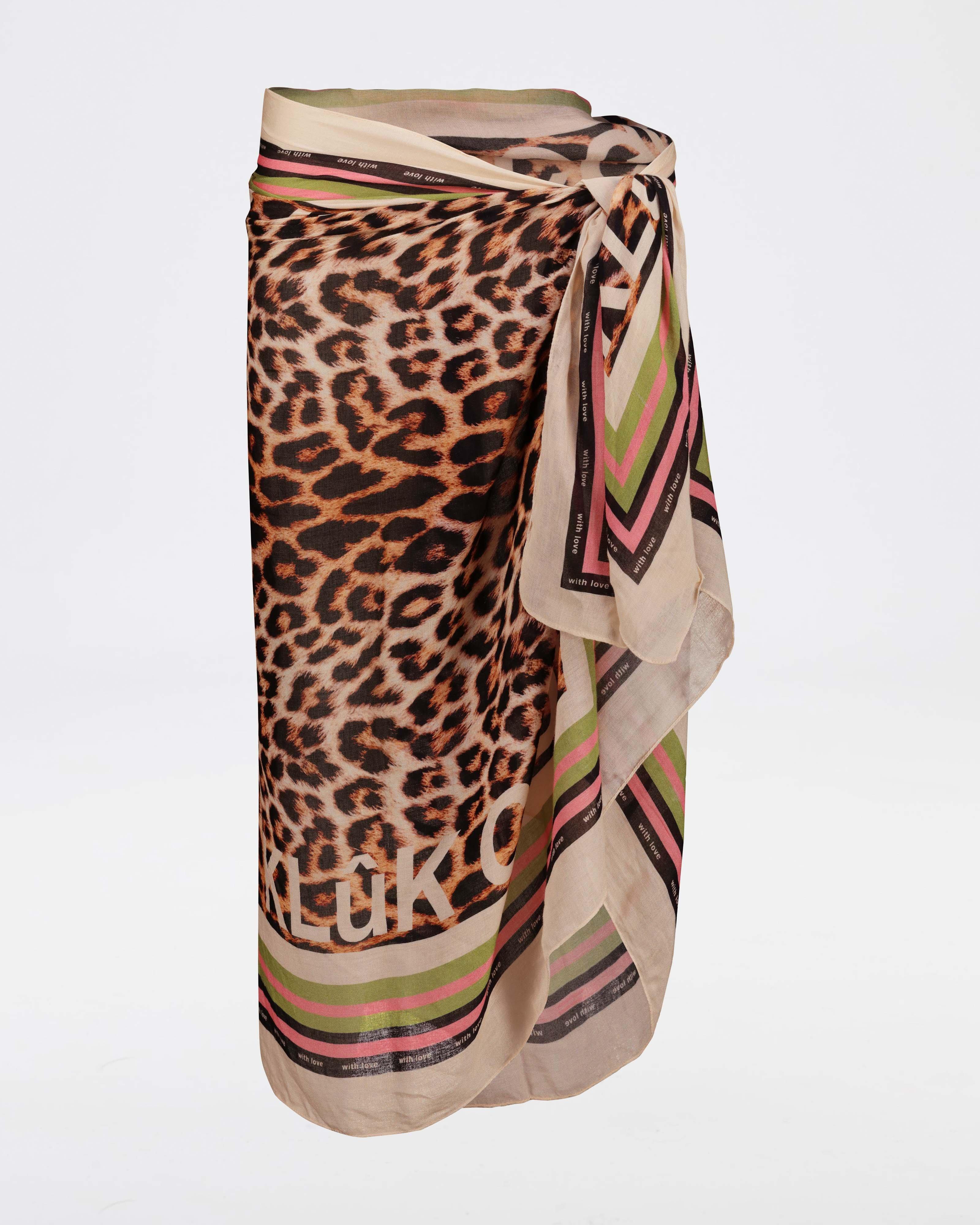 KLûK CGDT x Poetry Animal Print Sarong -  Assorted