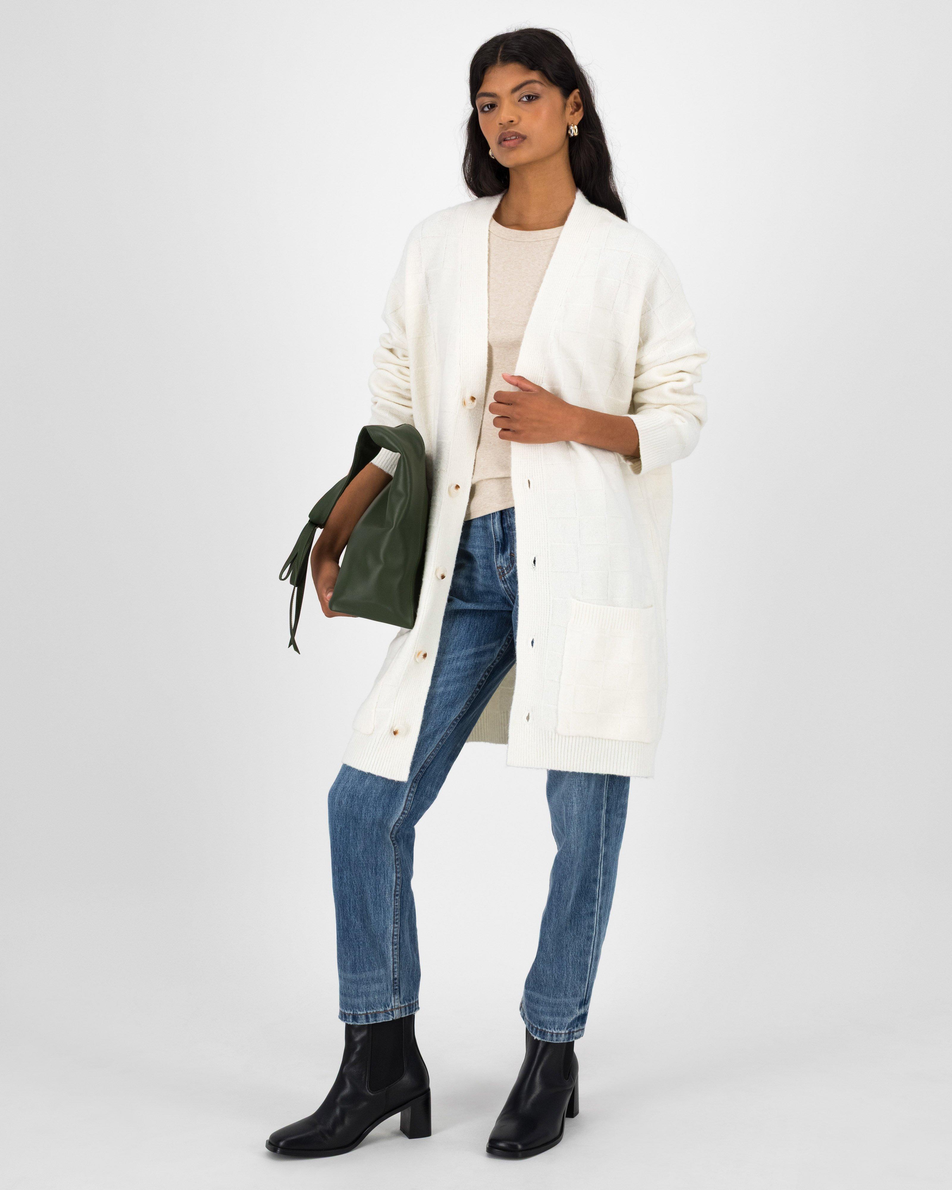 Tatum Textured Kimono -  Milk