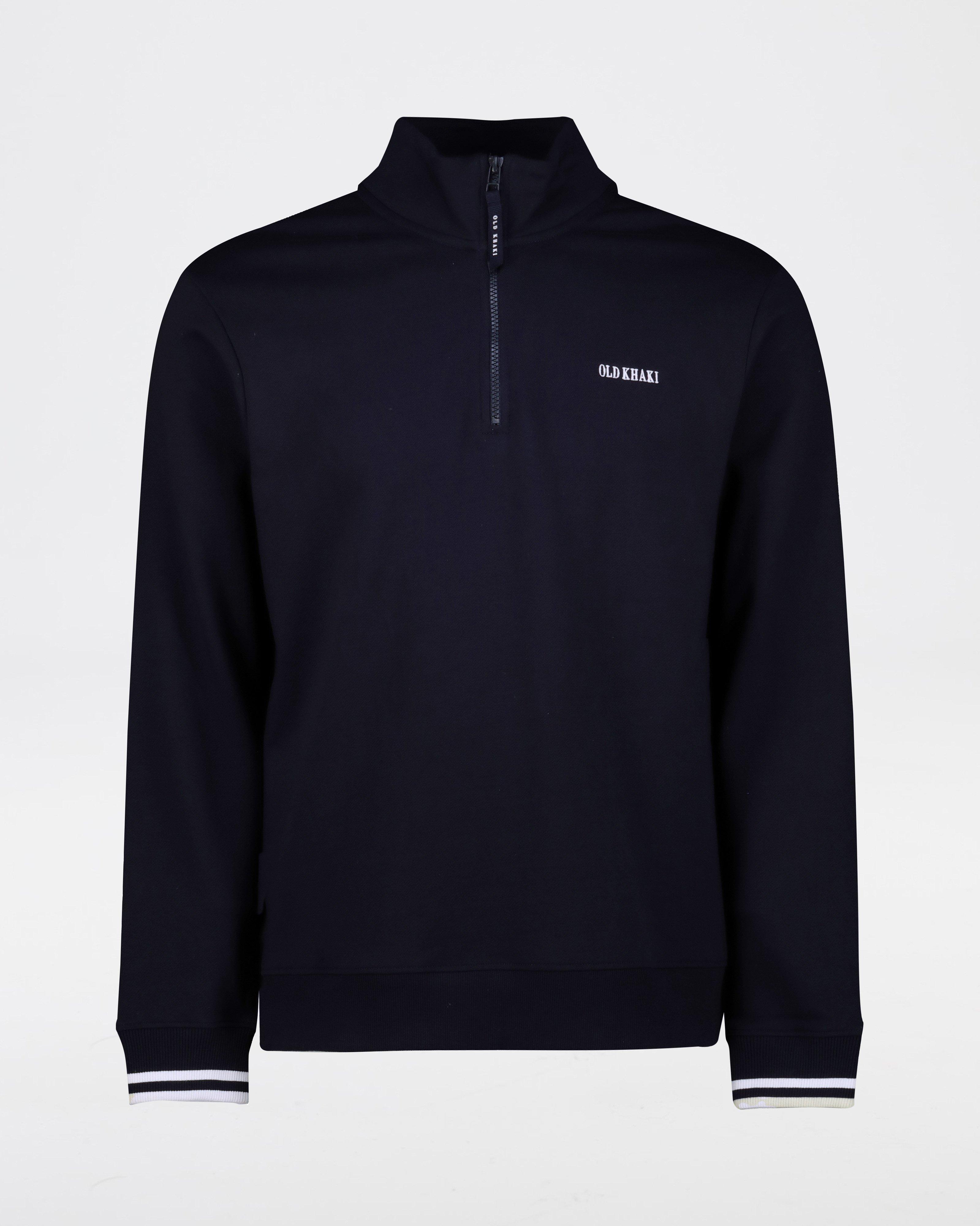 Men's Harry Quarter Zip Sweater | Old Khaki