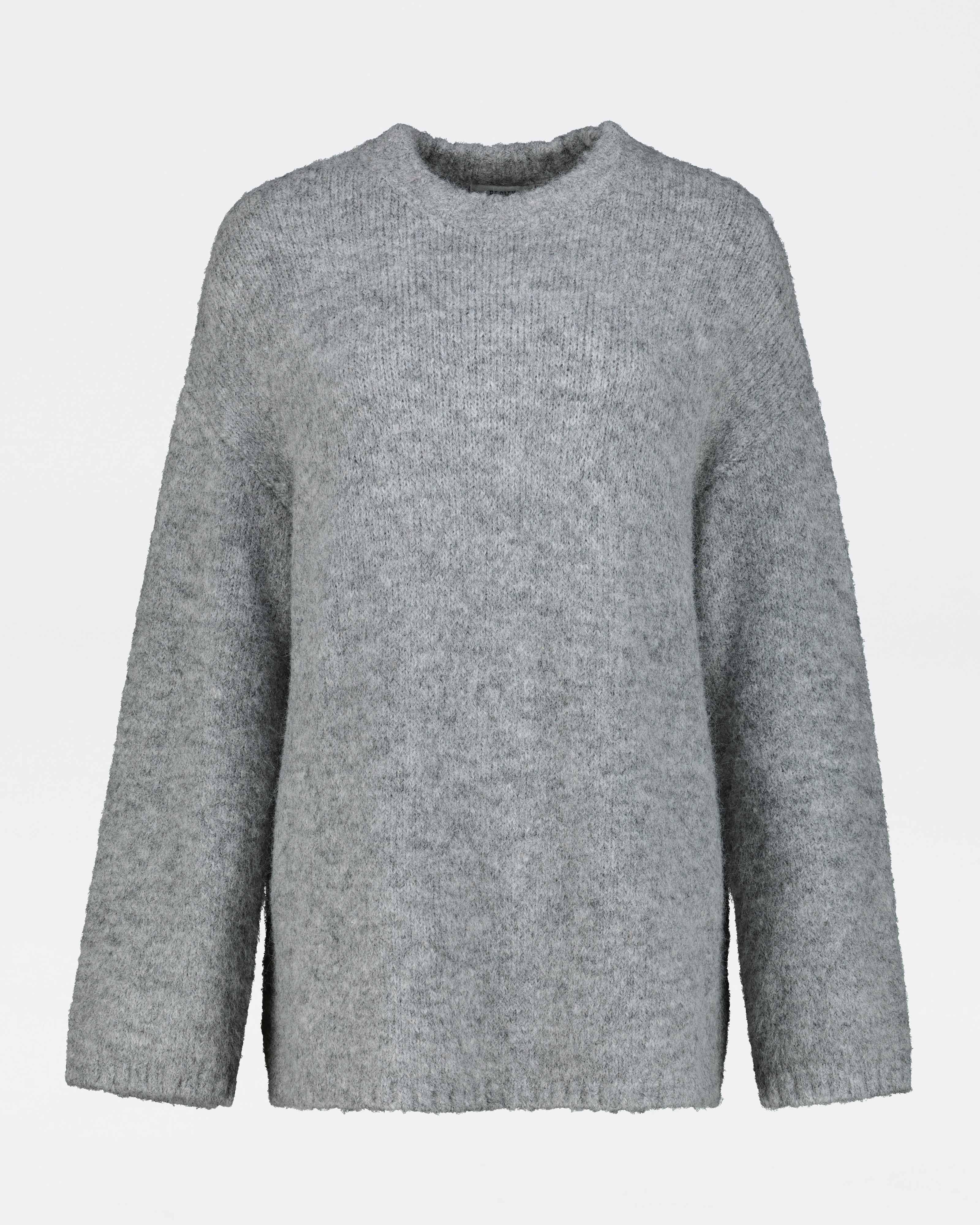 Oliver Fluffy Blend Pullover -  Light Grey