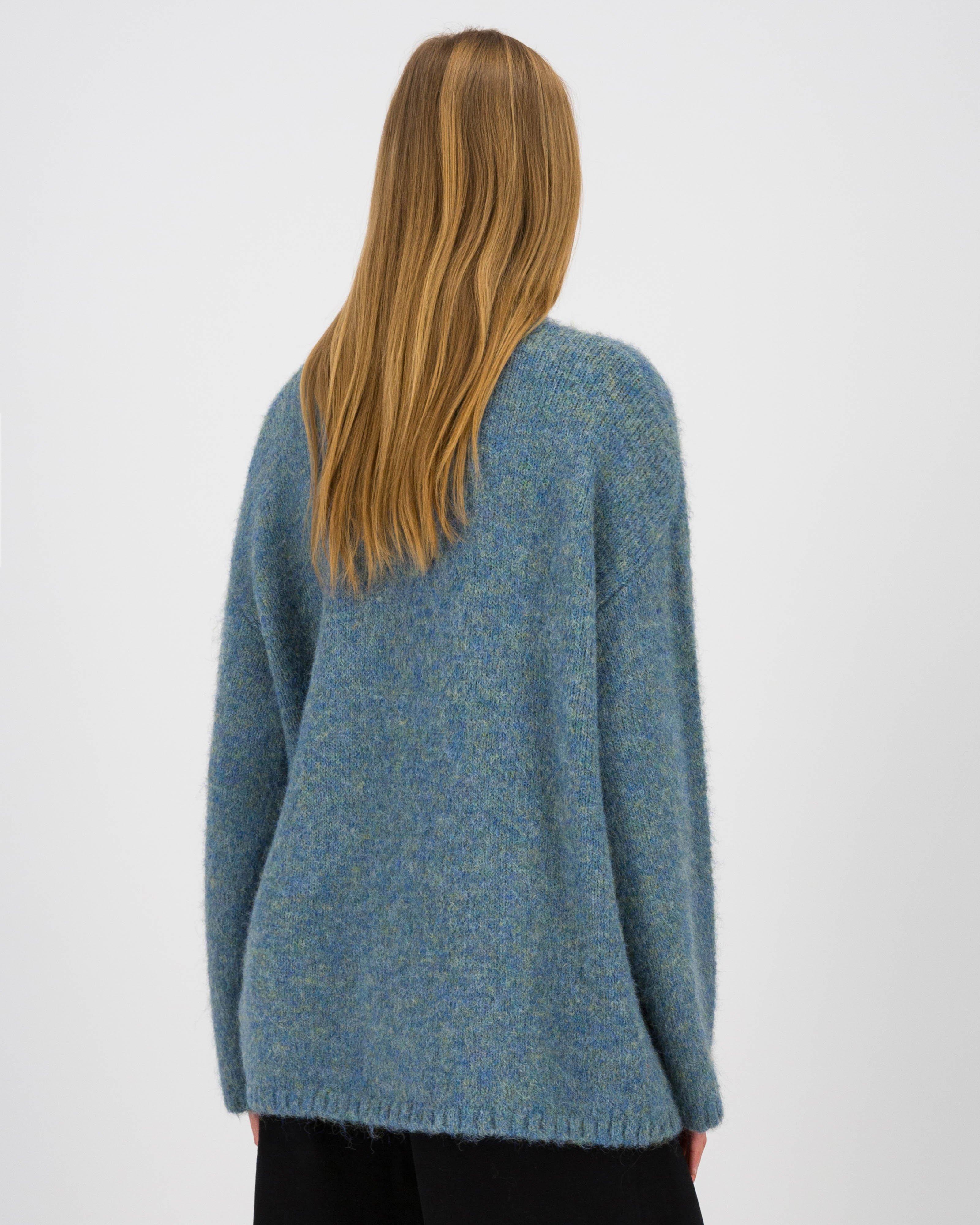 Oliver Fluffy Blend Pullover -  Blue