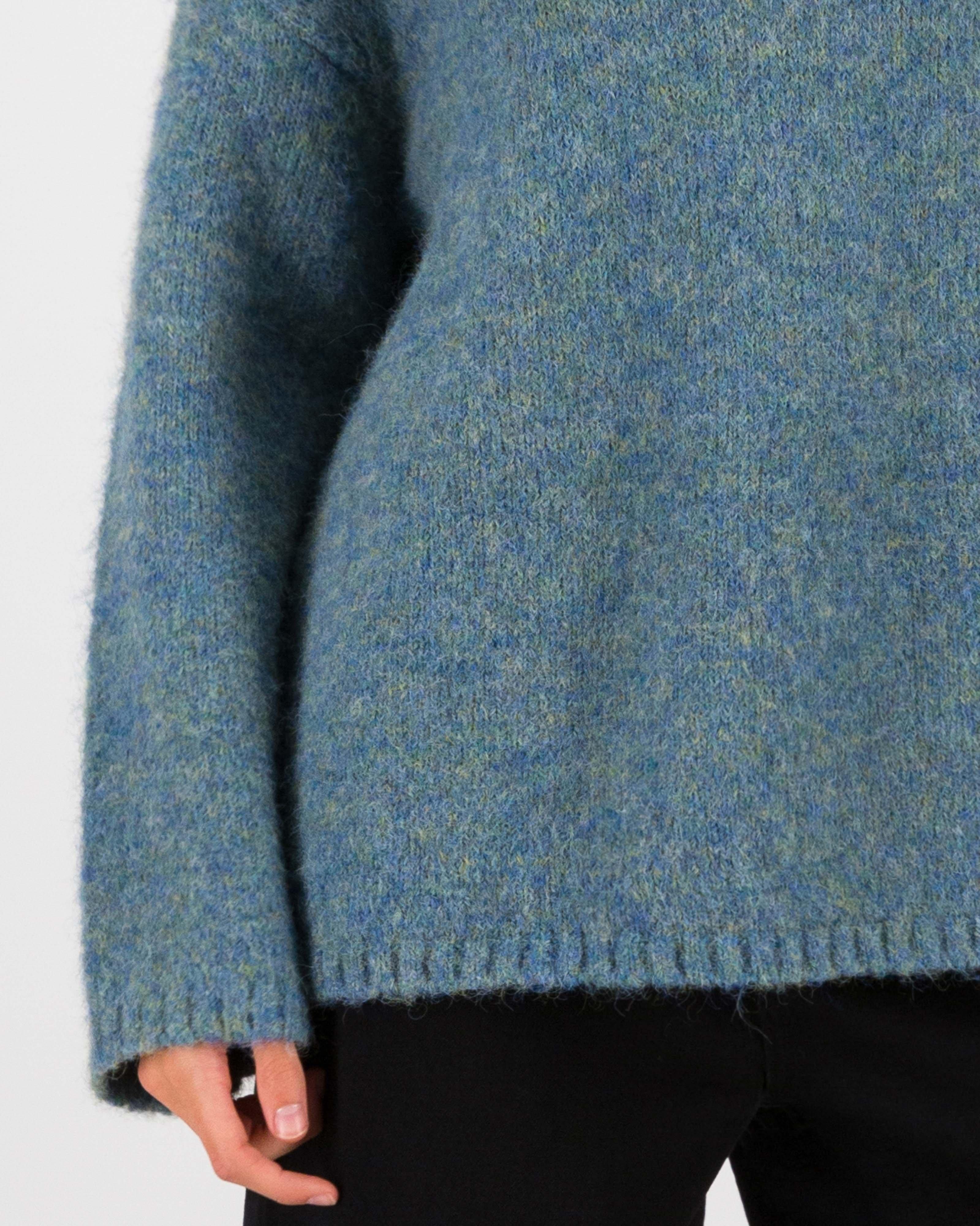 Oliver Fluffy Blend Pullover -  Blue