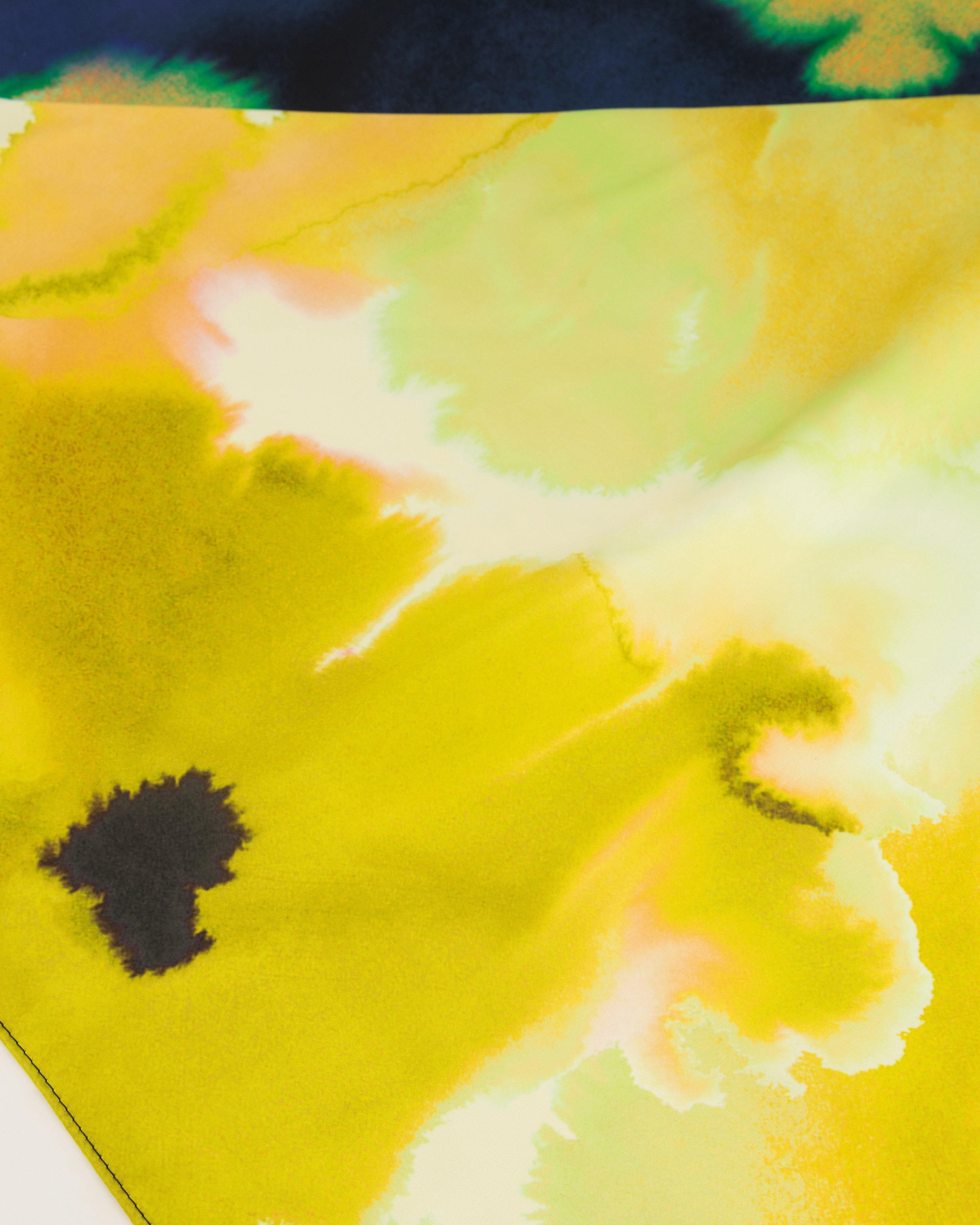 Bella Abstract Split Printed Silk Scarf -  Assorted