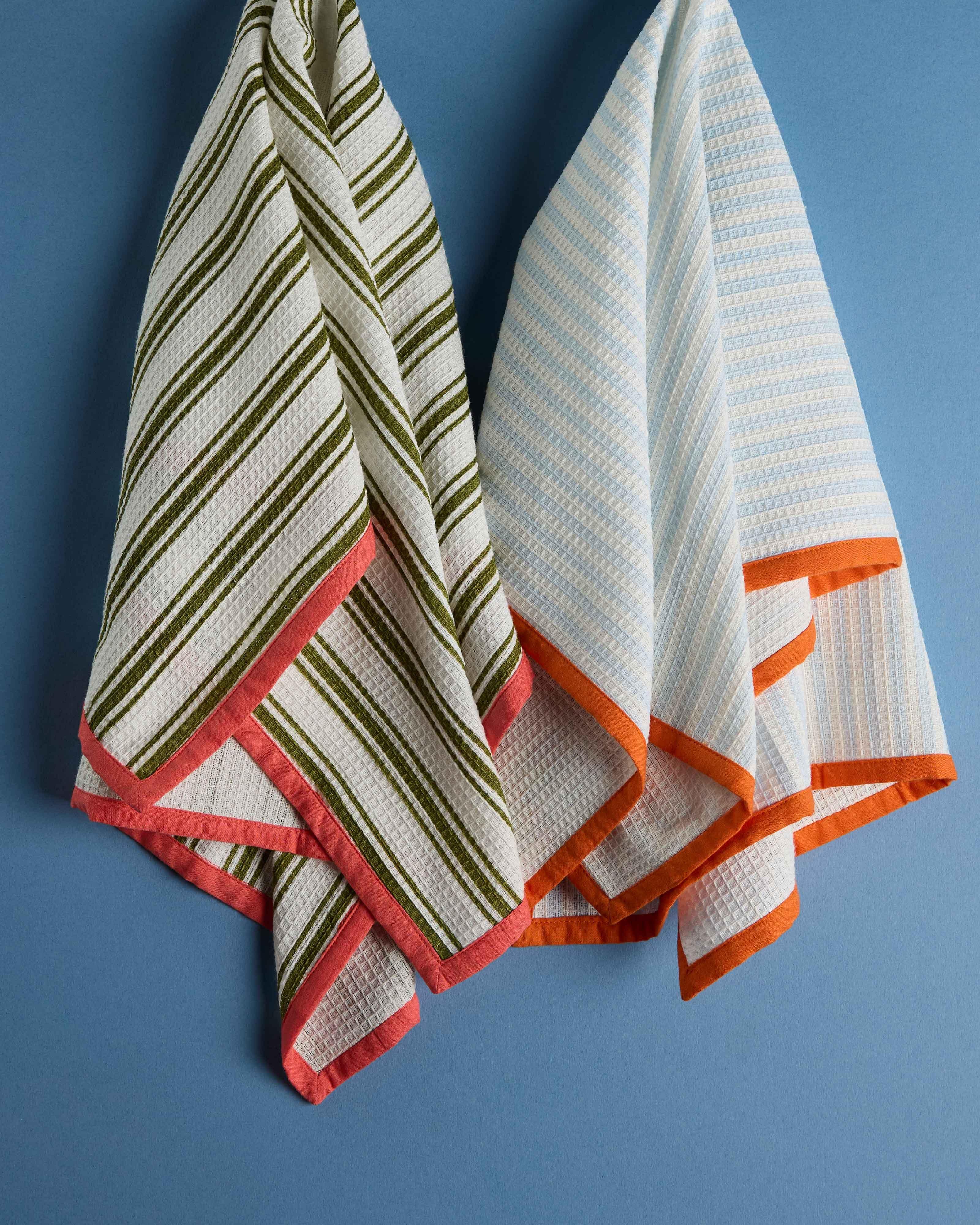 Textured Tea Towel Set -  Assorted