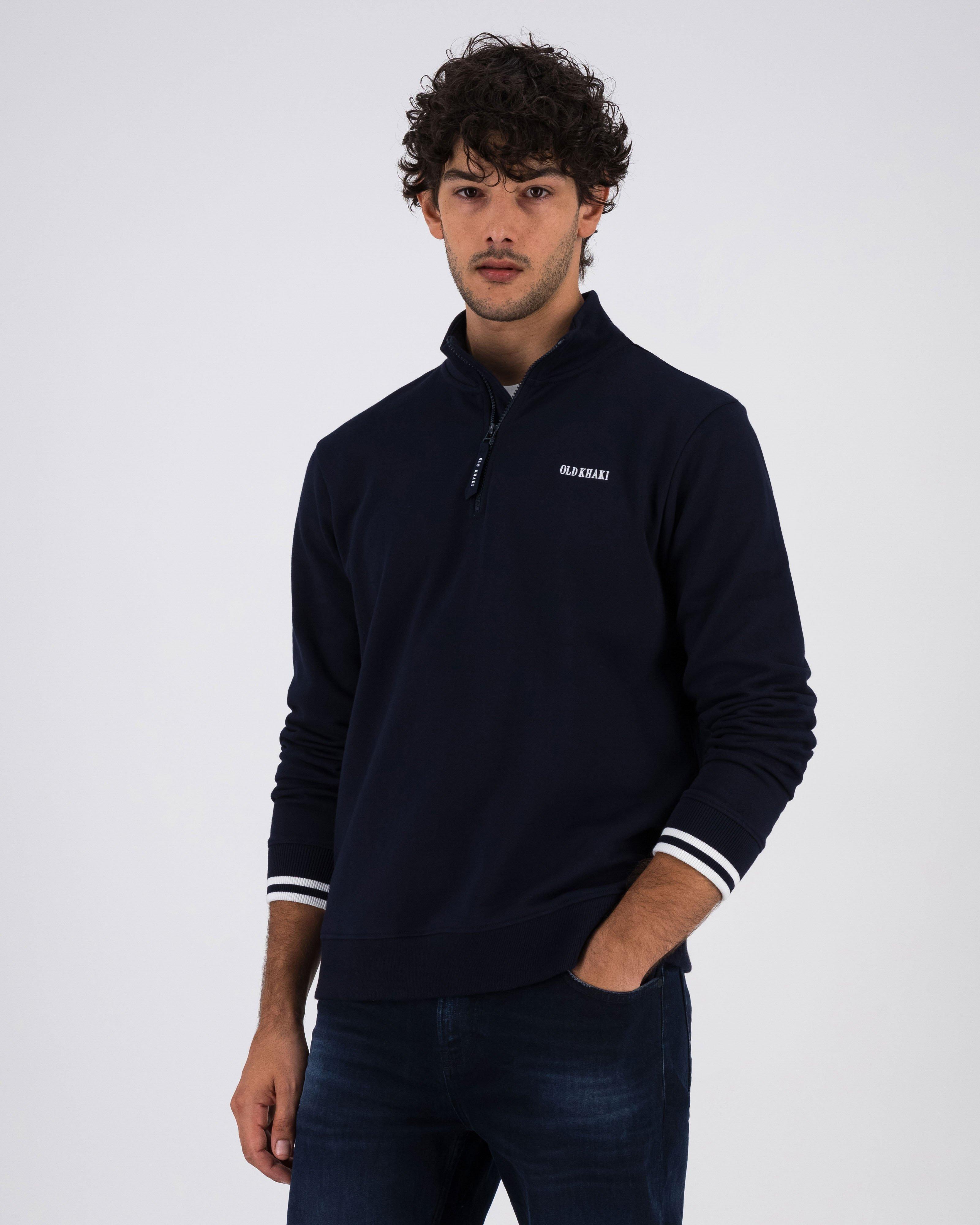 Old Khaki Men's Harry 1/4 Zip Sweatshirt -  Navy