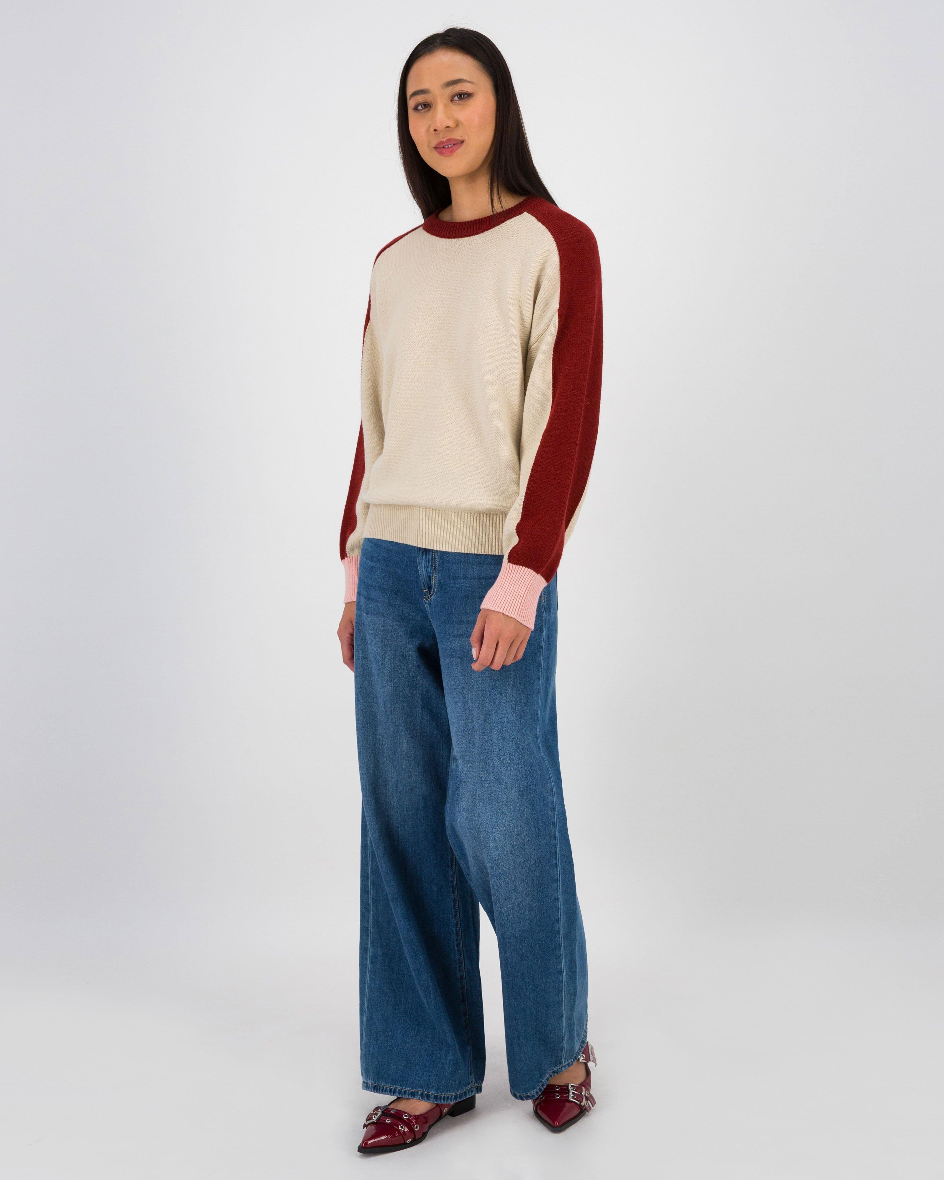 トップス Soor Ploom Raglan Mock Tee 2y 1200W-7452-WhiteNavy-0-