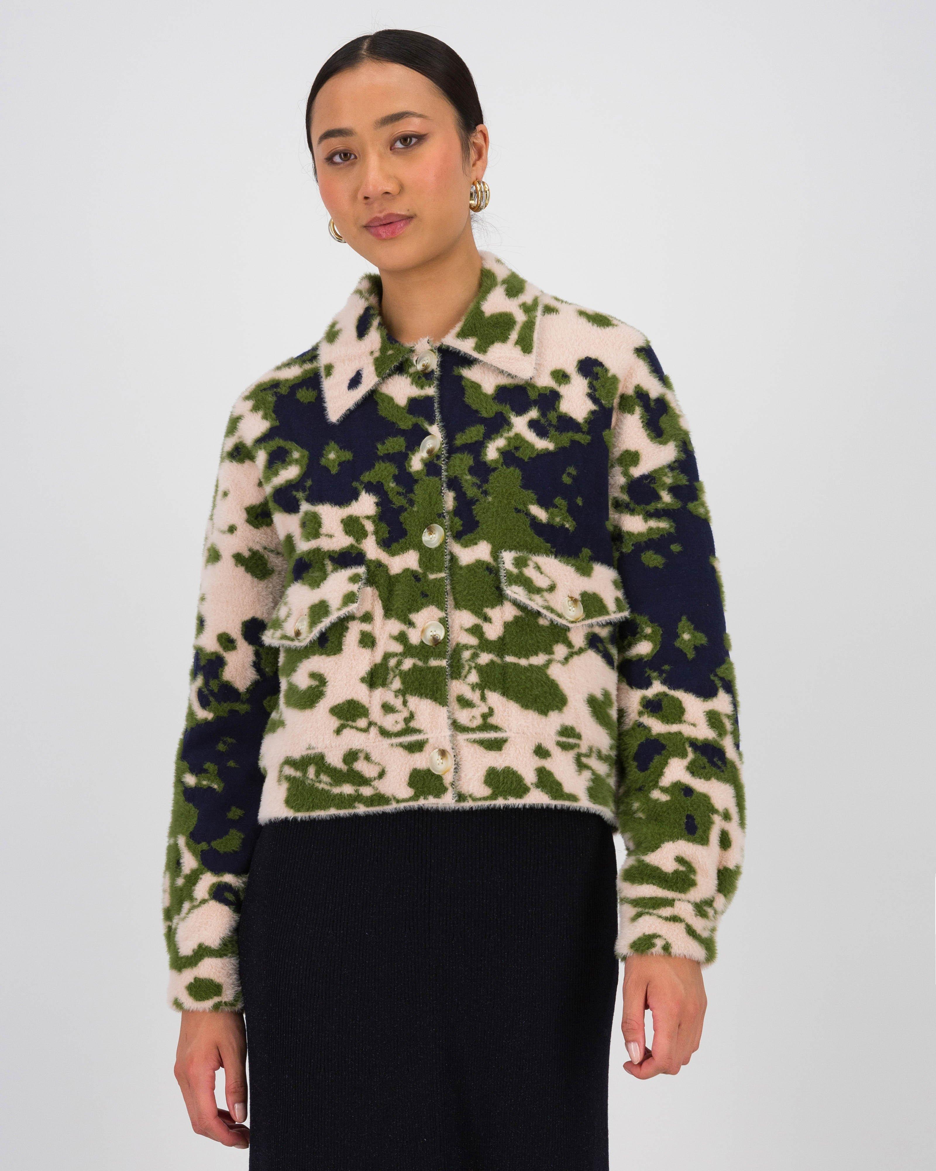 Leelee Jacket Cardigan -  Pink