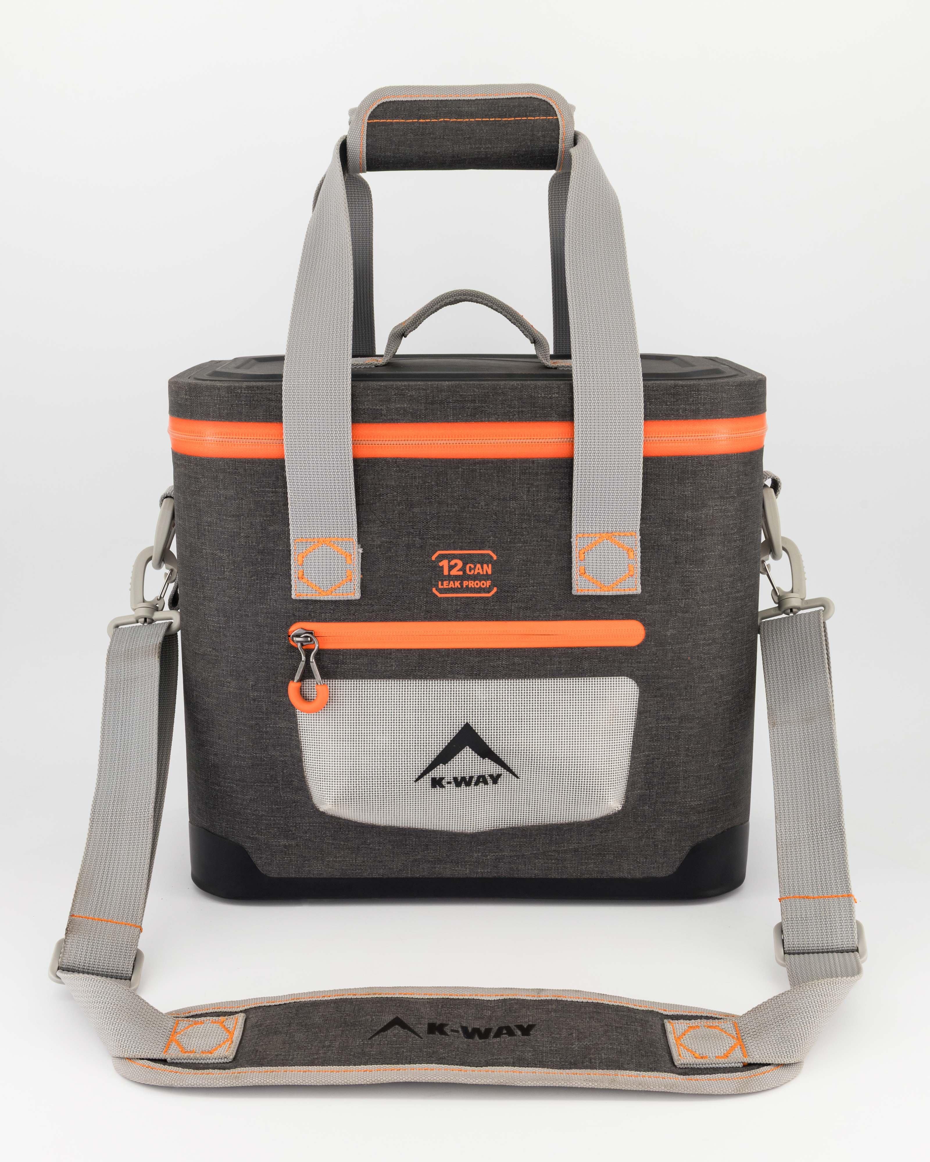 K-Way Premium 12 Can Cooler -  Graphite