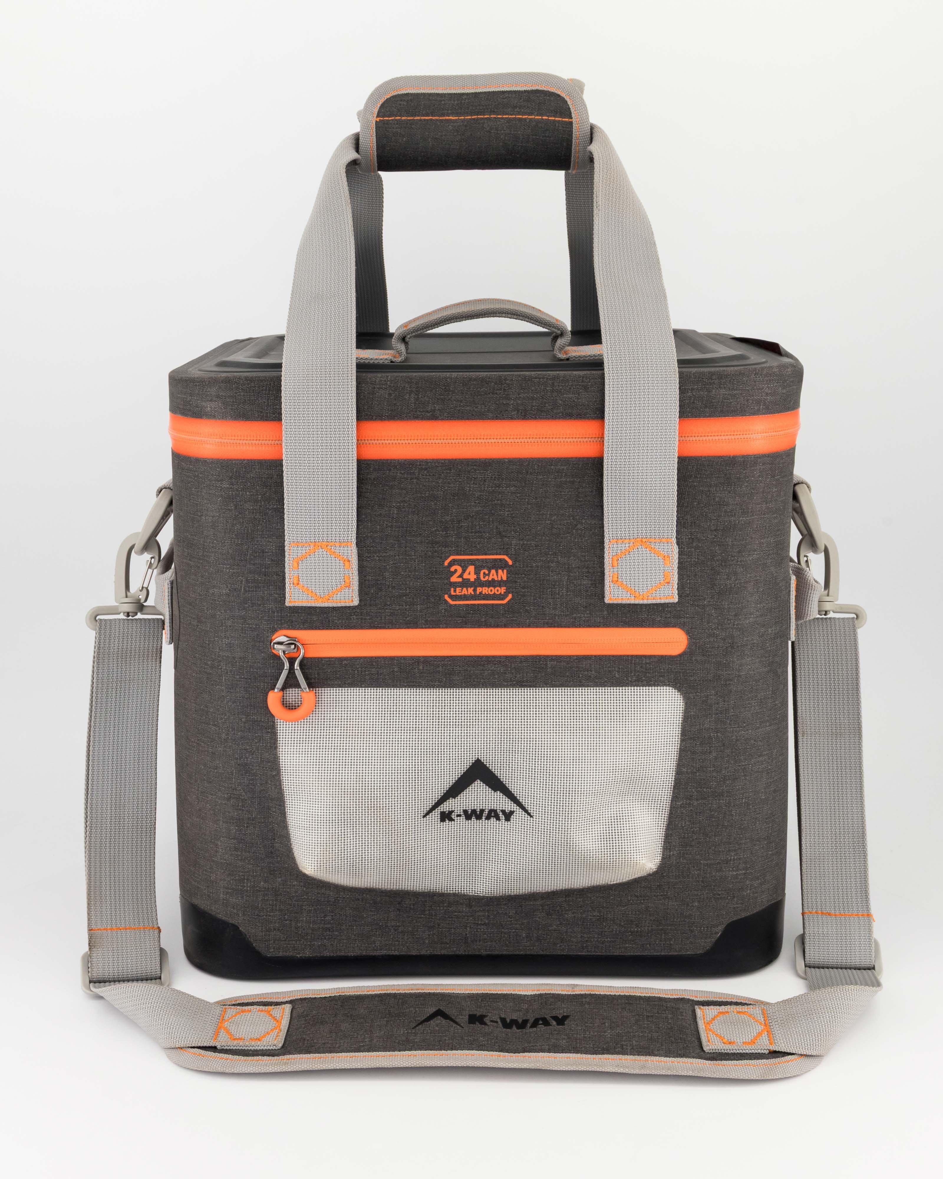 K-Way Premium 24 Can Cooler -  Graphite