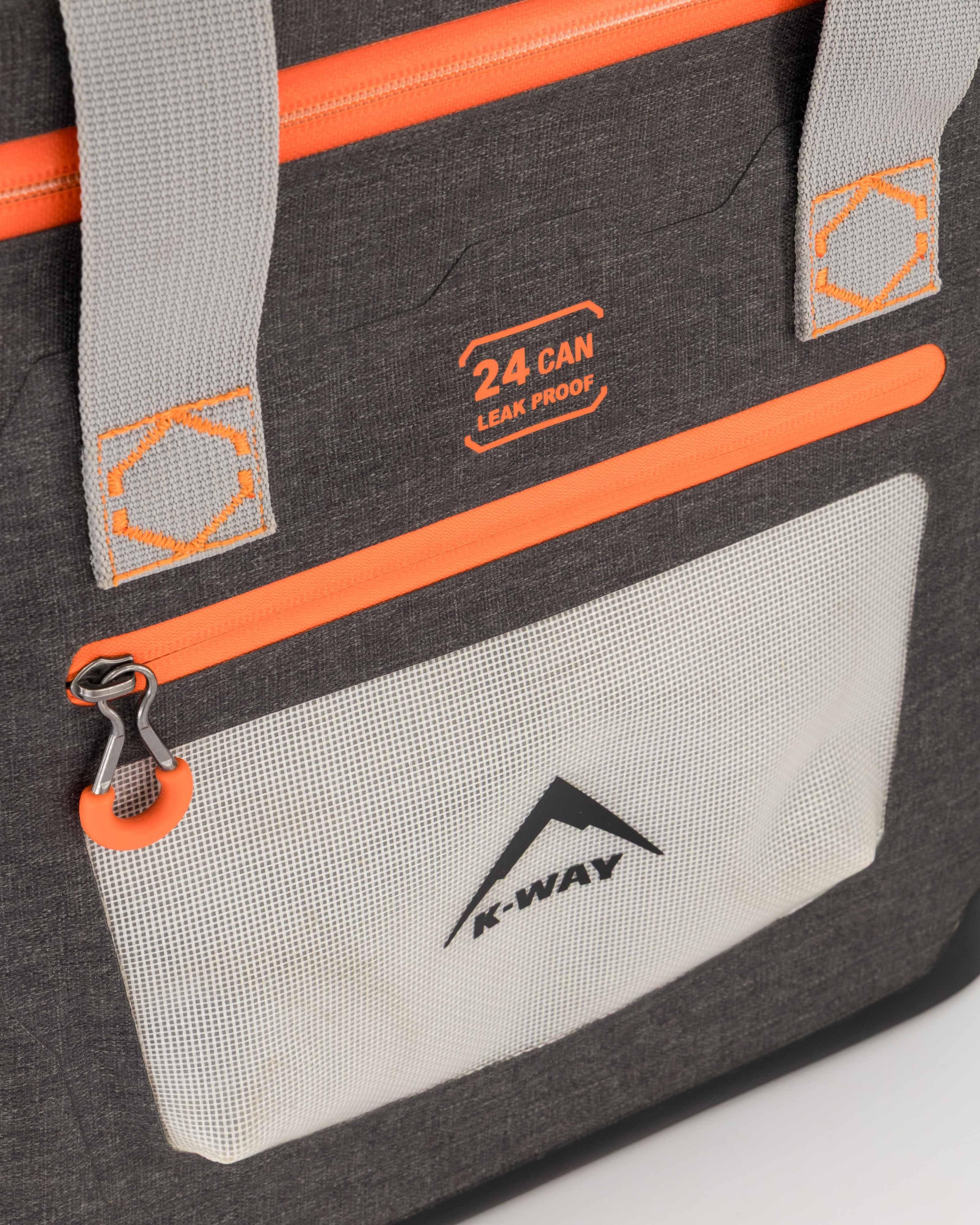 K-Way Premium 24 Can Cooler -  Graphite