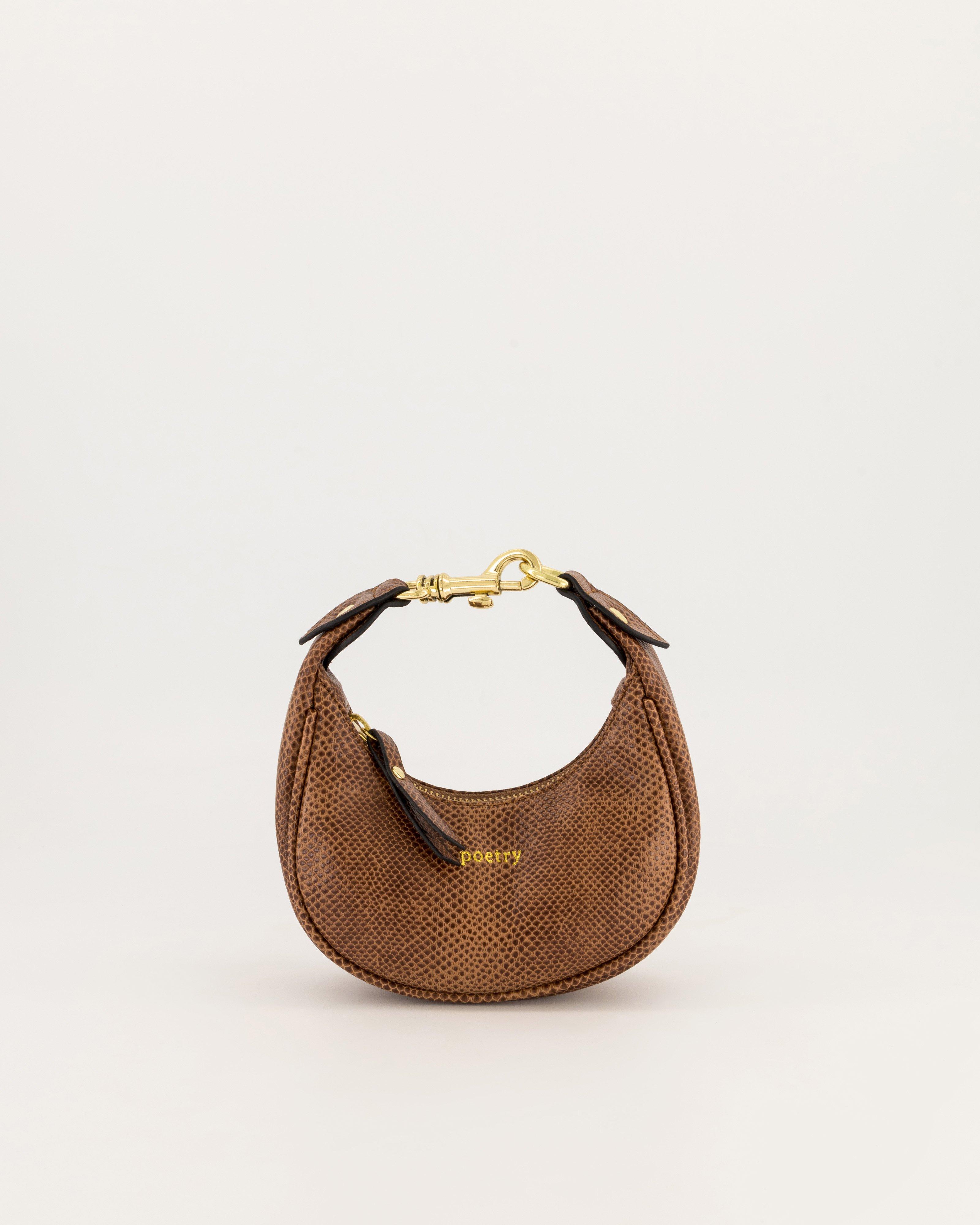 Ina Mini Crescent Bag -  Tan