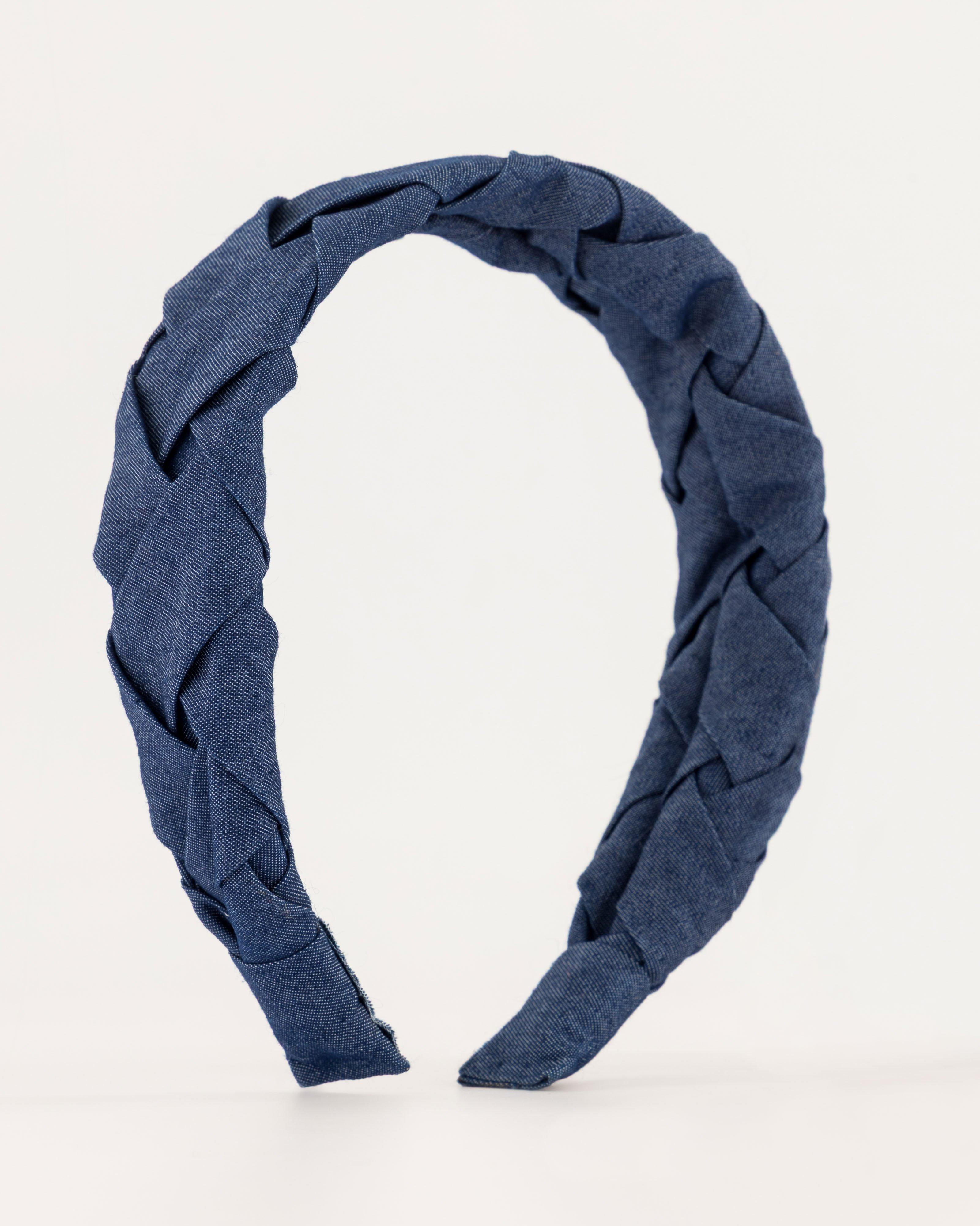 Denim Aliceband -  Blue