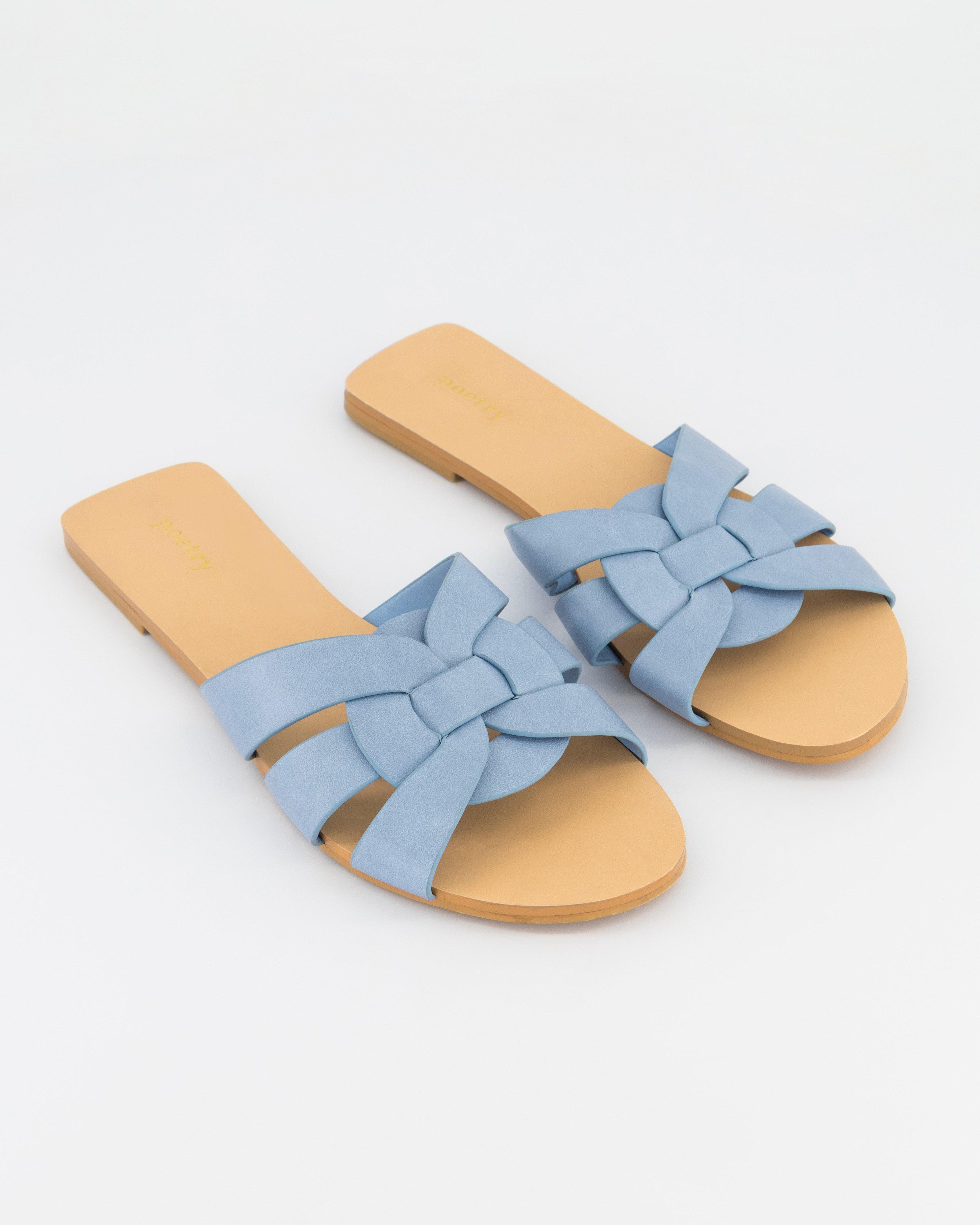 Mila Sandal -  Blue