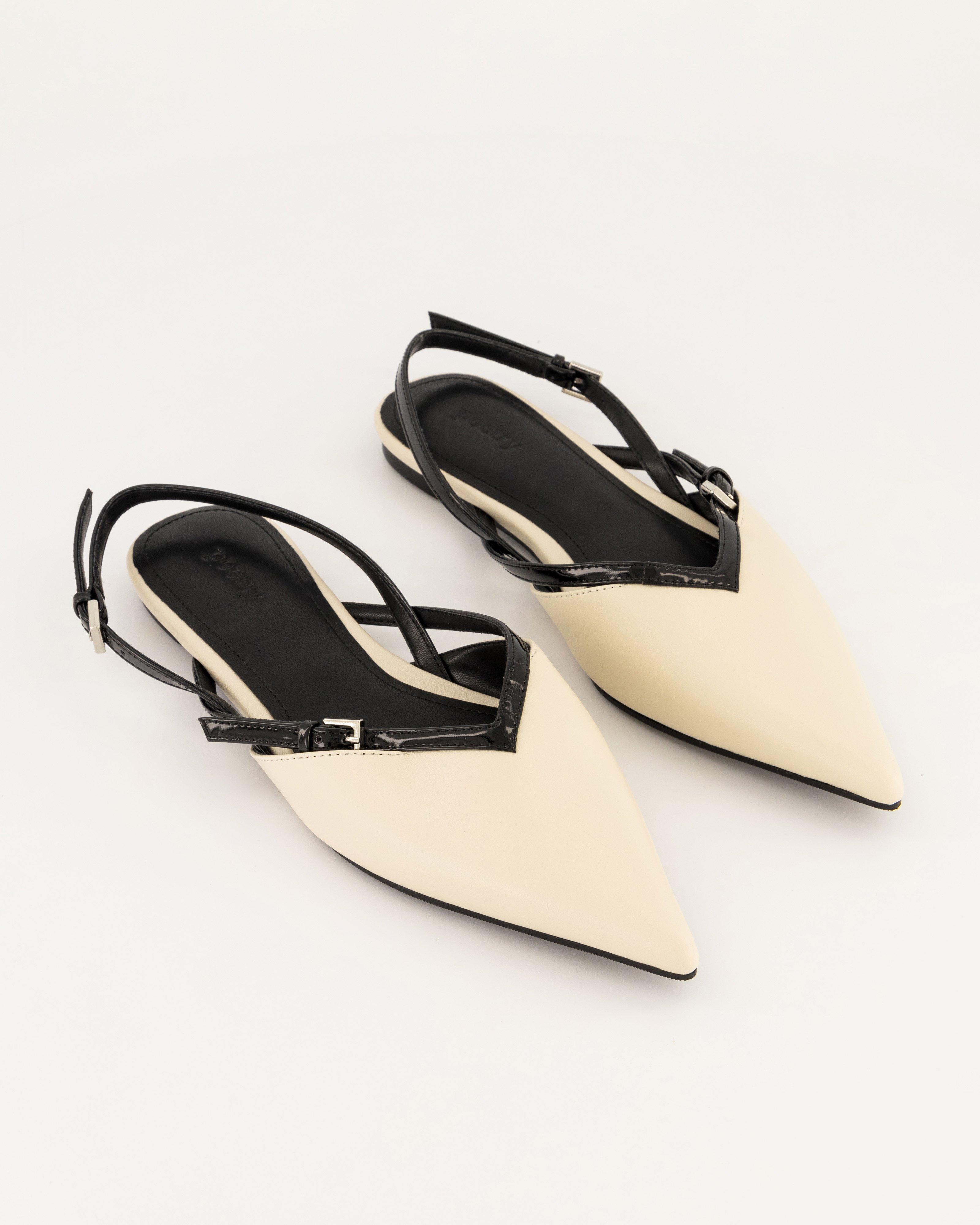 Kerani Pointy Slingback -  Nude