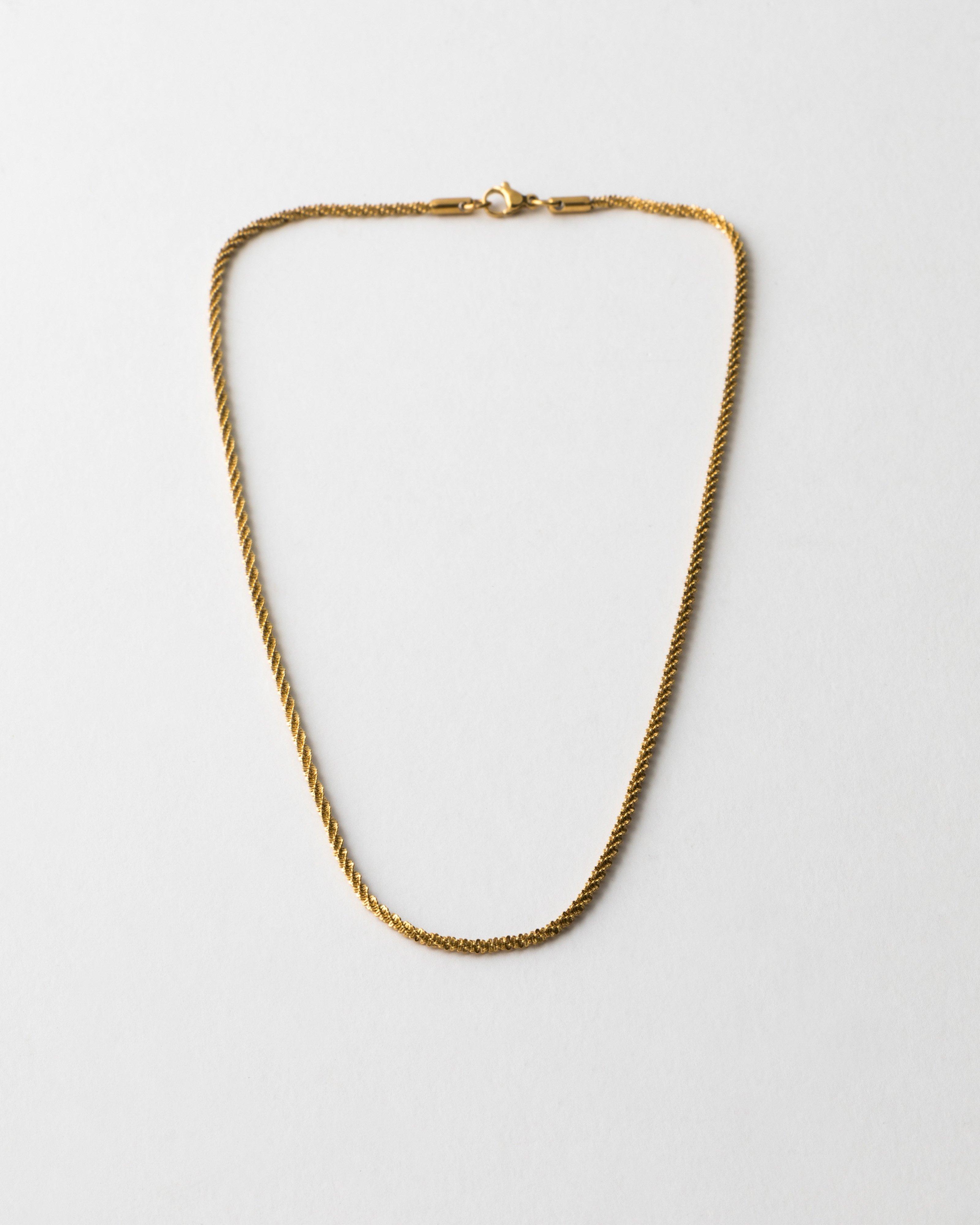 Women's Stainless Steel Cauli Chain  -  Gold