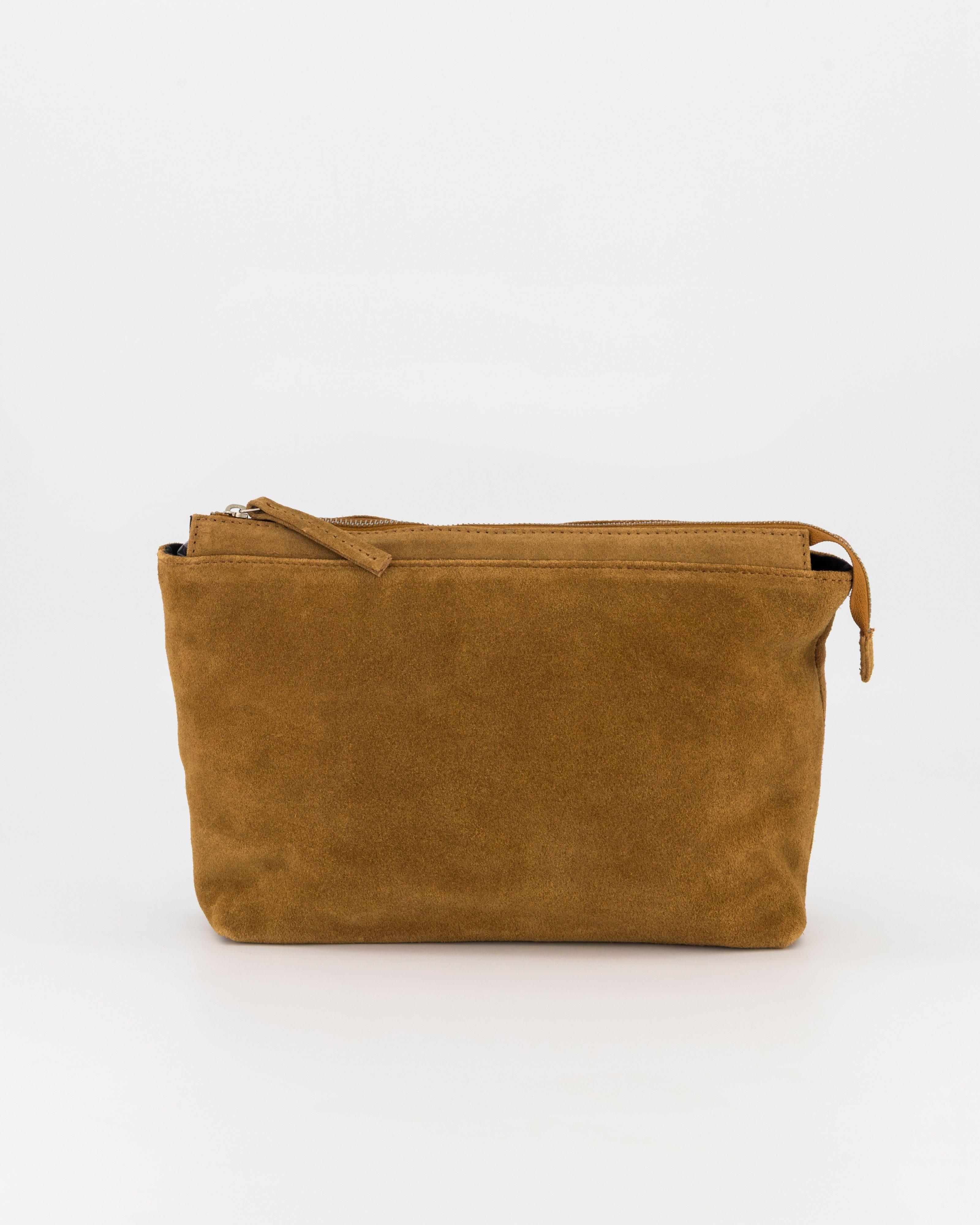 Scarlett Toiletry Bag -  Tan