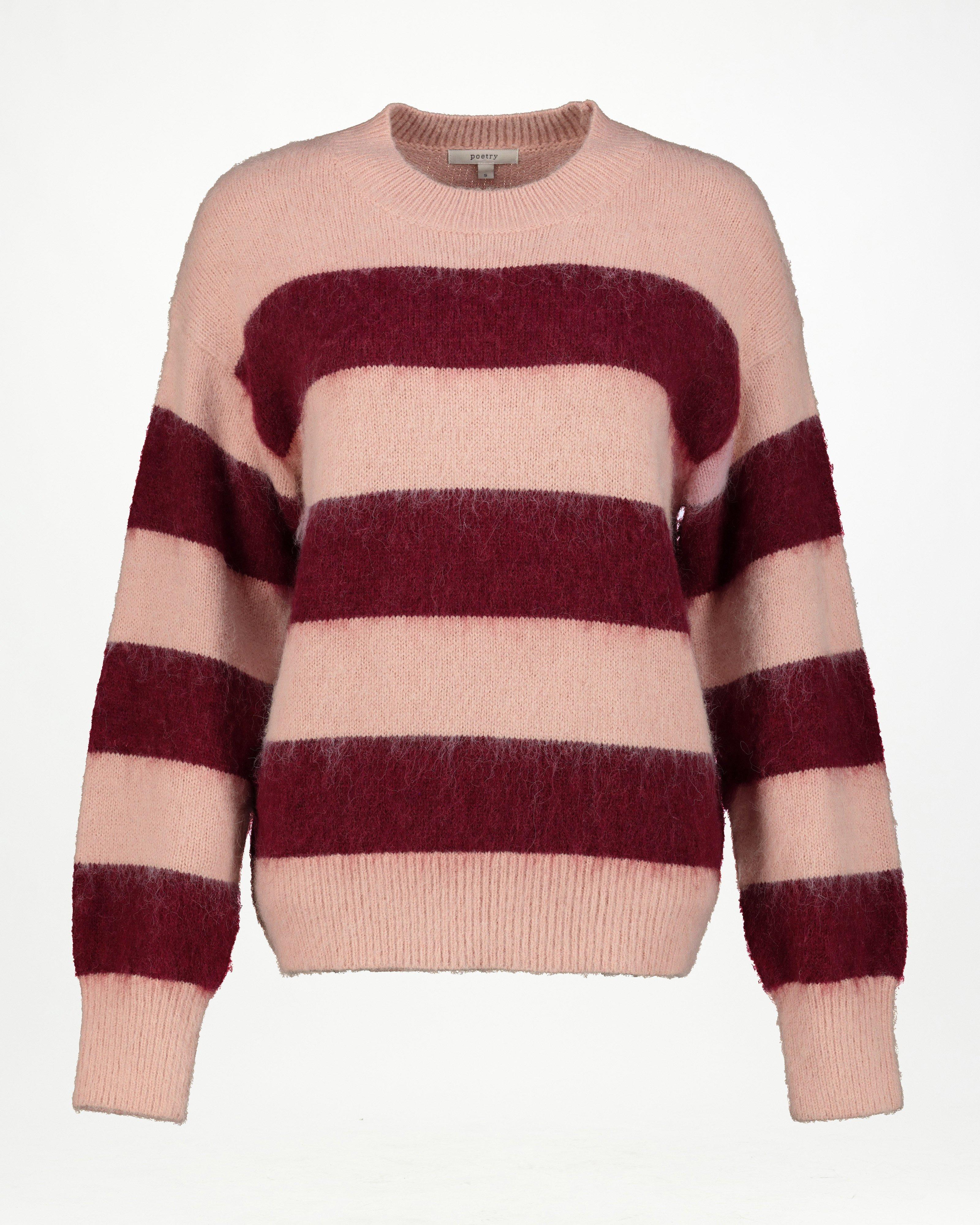 Dawn Stripe Knitwear -  Pink