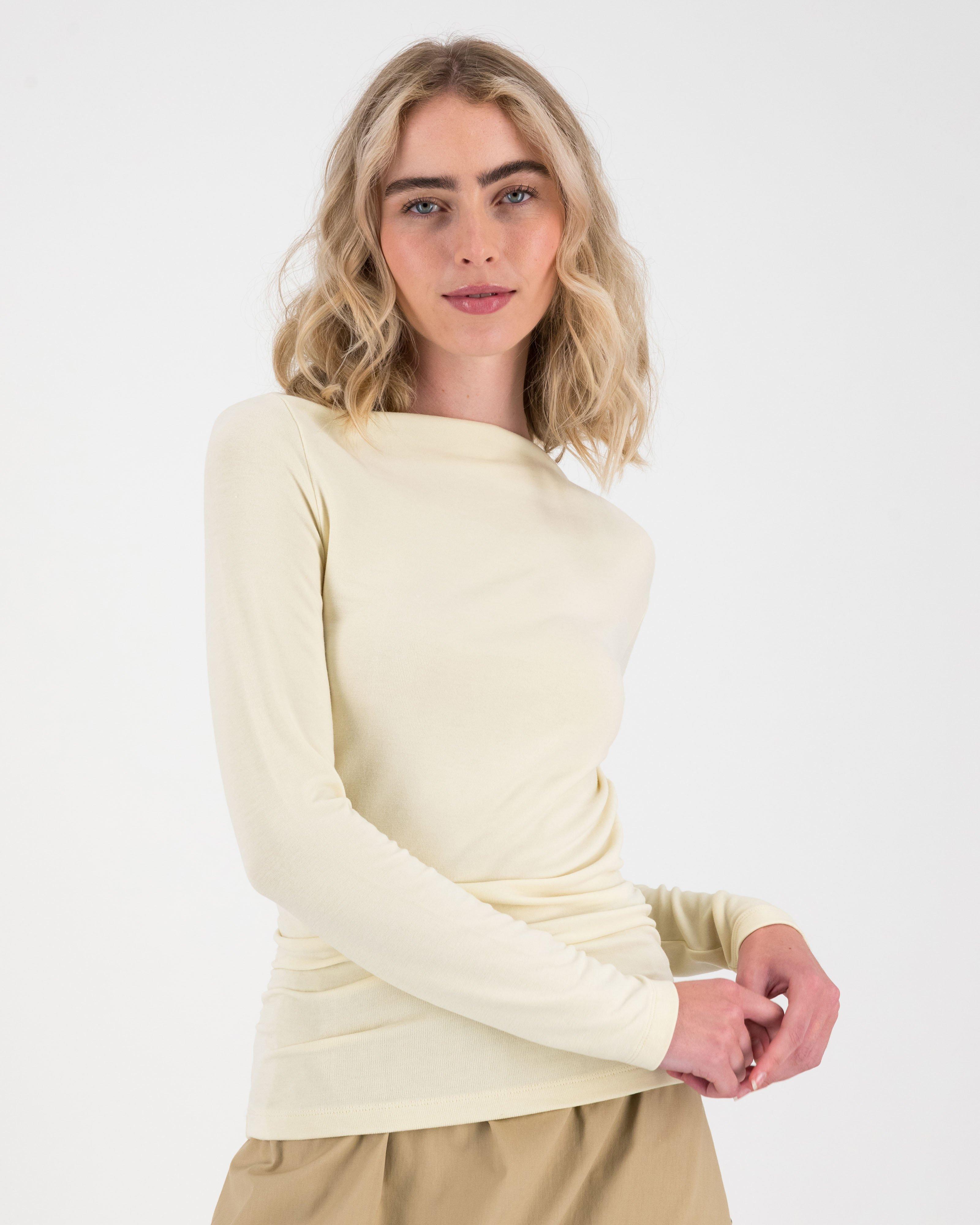 Women's Gina Ruched Top -  Milk