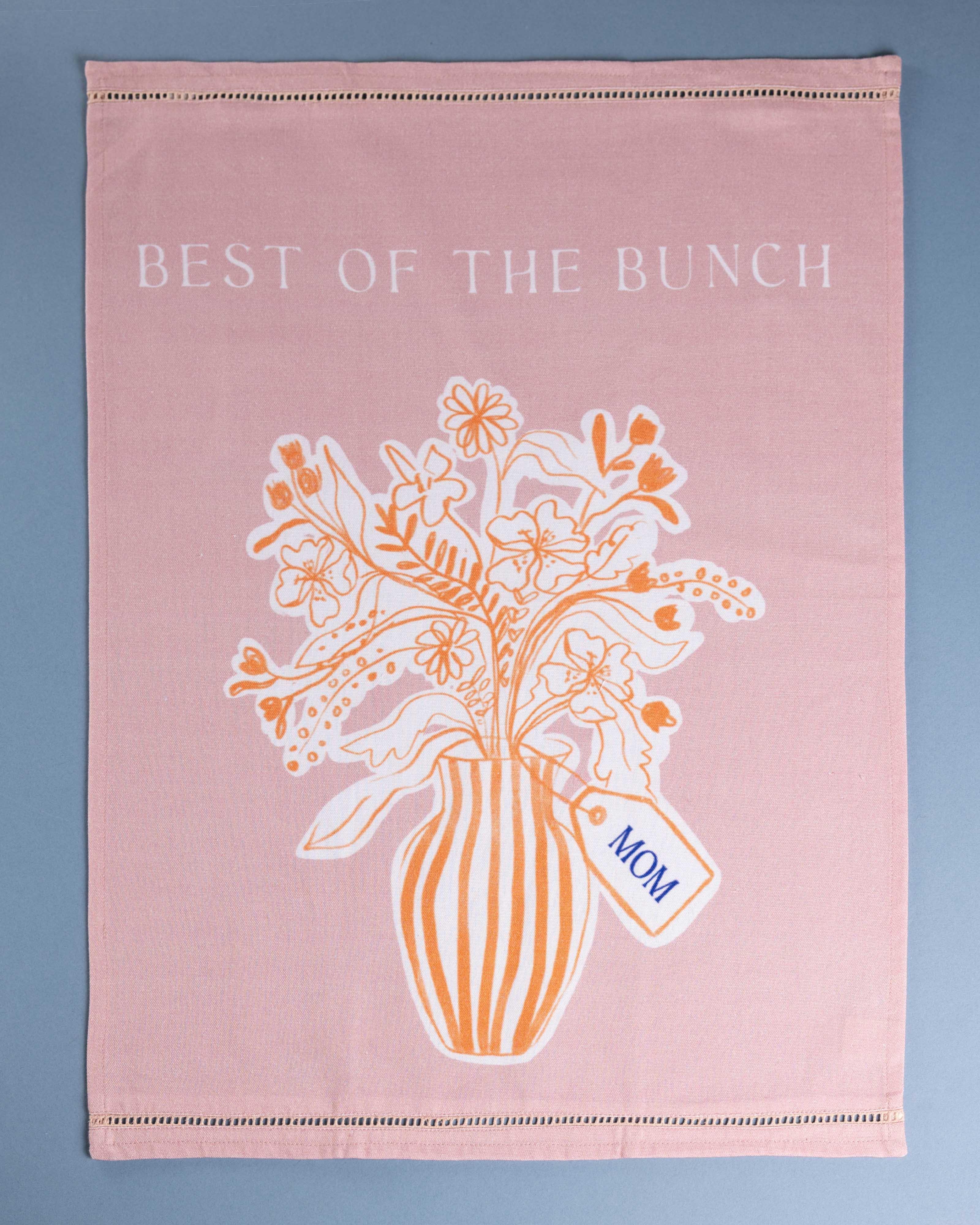 Mother's Day Tea Towel -  Pink