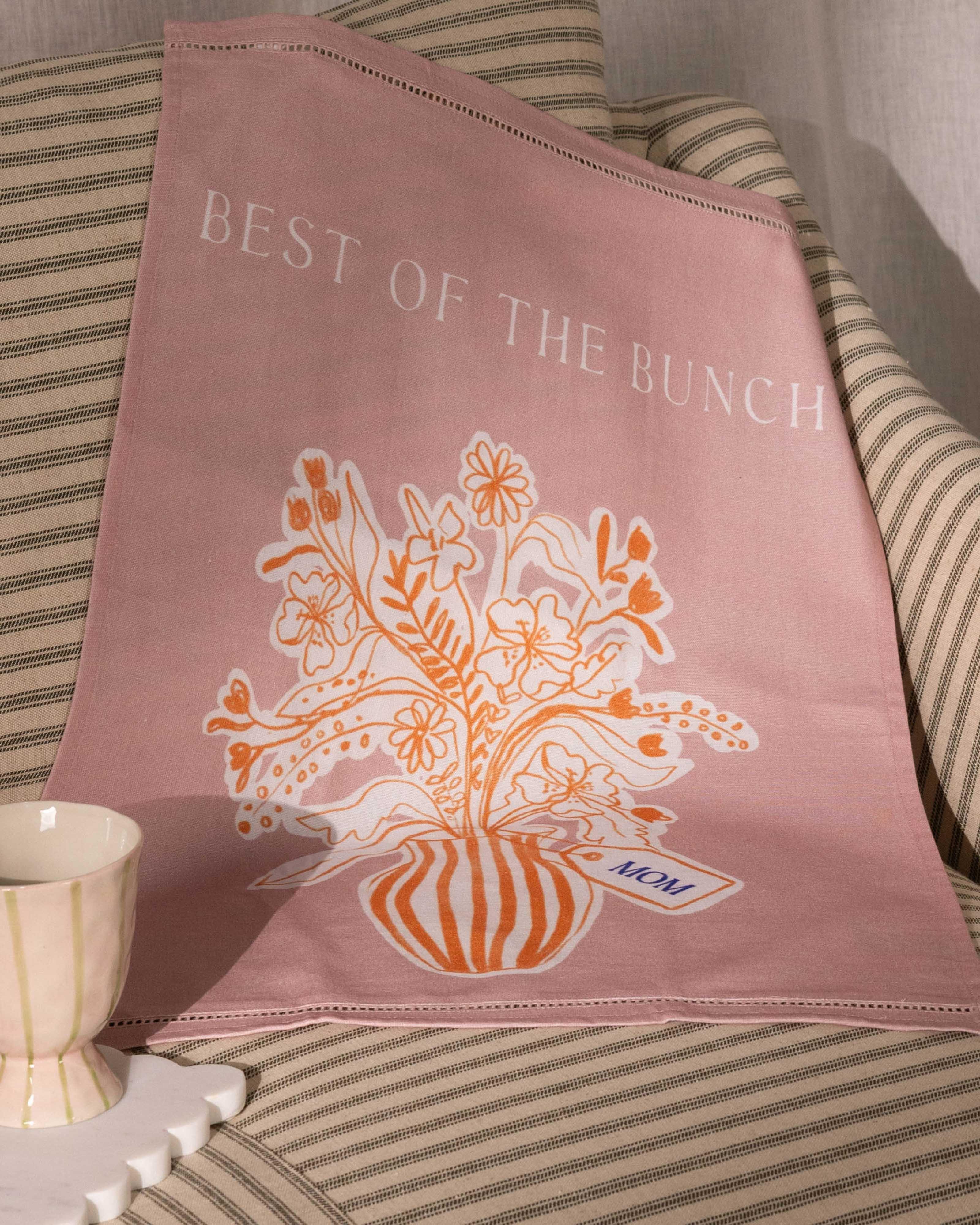 Mother's Day Tea Towel -  Pink
