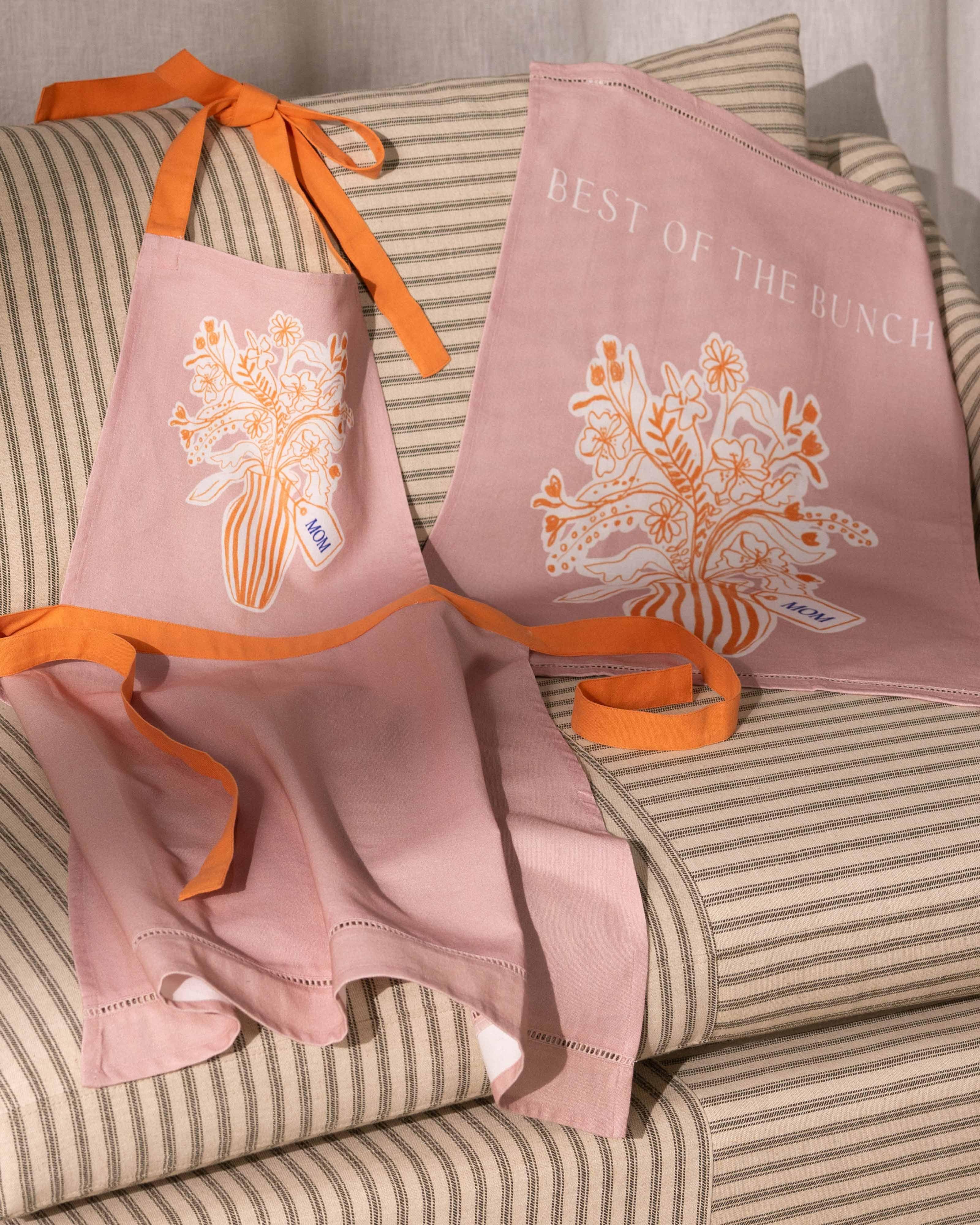 Mother's Day Tea Towel -  Pink
