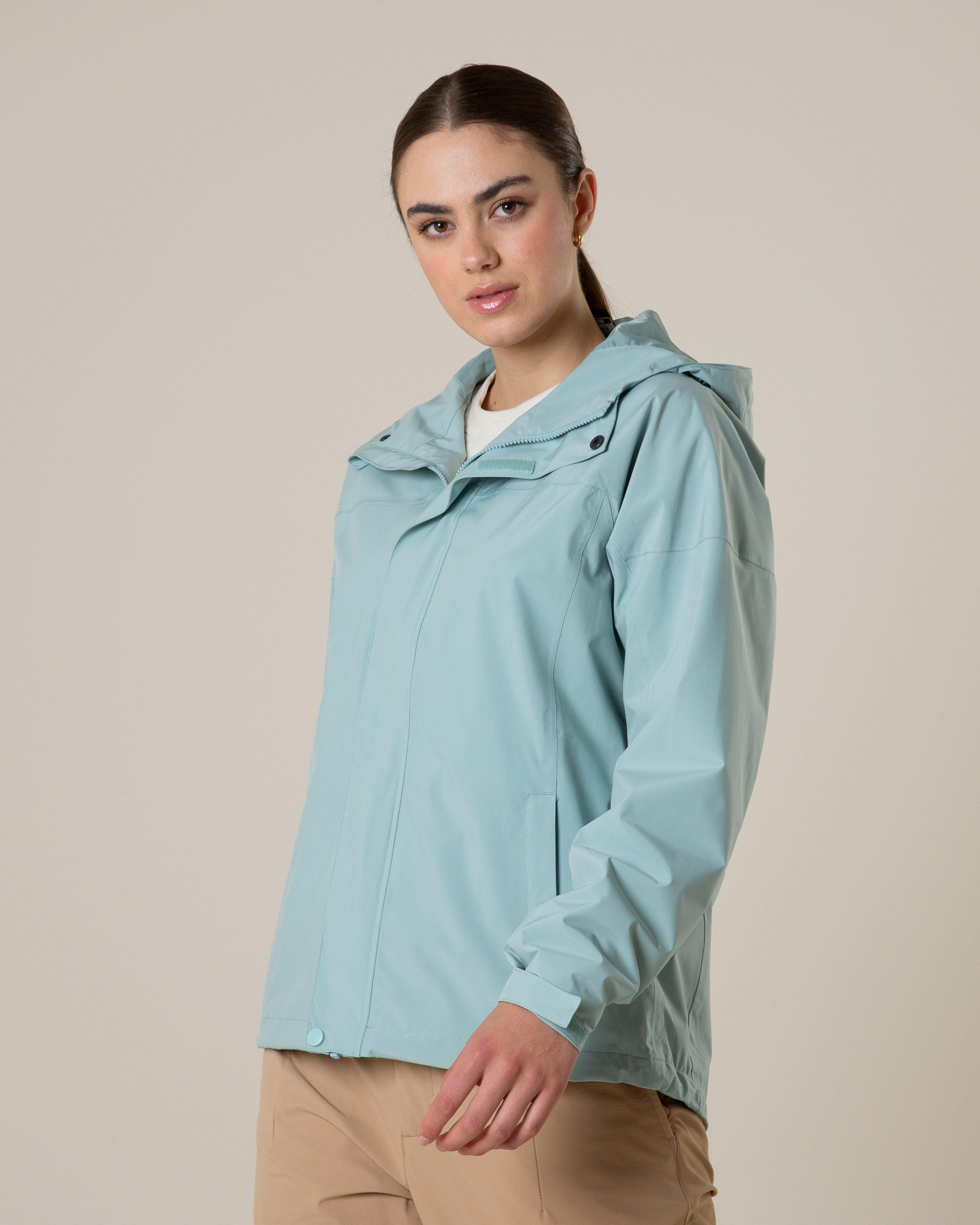 K-Way Women's Cloudburst Waterproof Jacket -  Turquoise