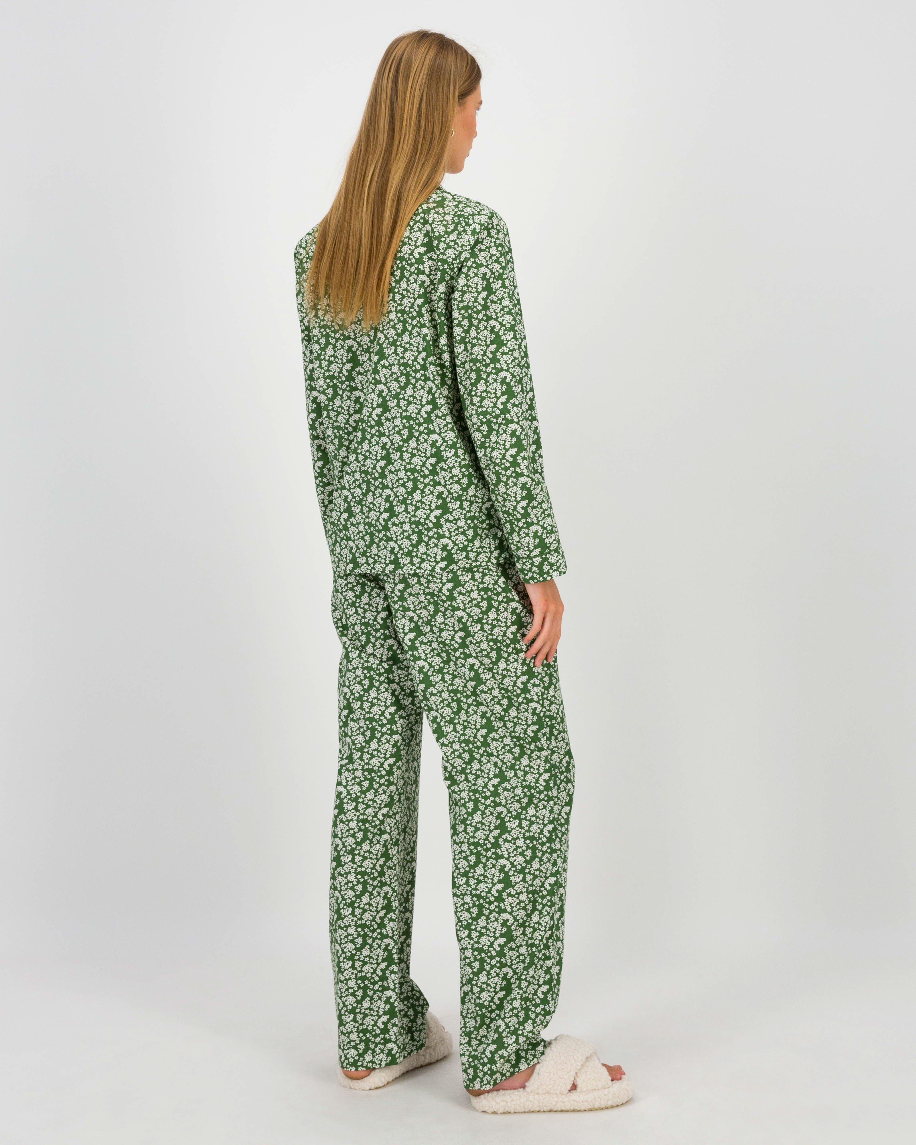 Bebe Ditsy Sleep Set -  Olive