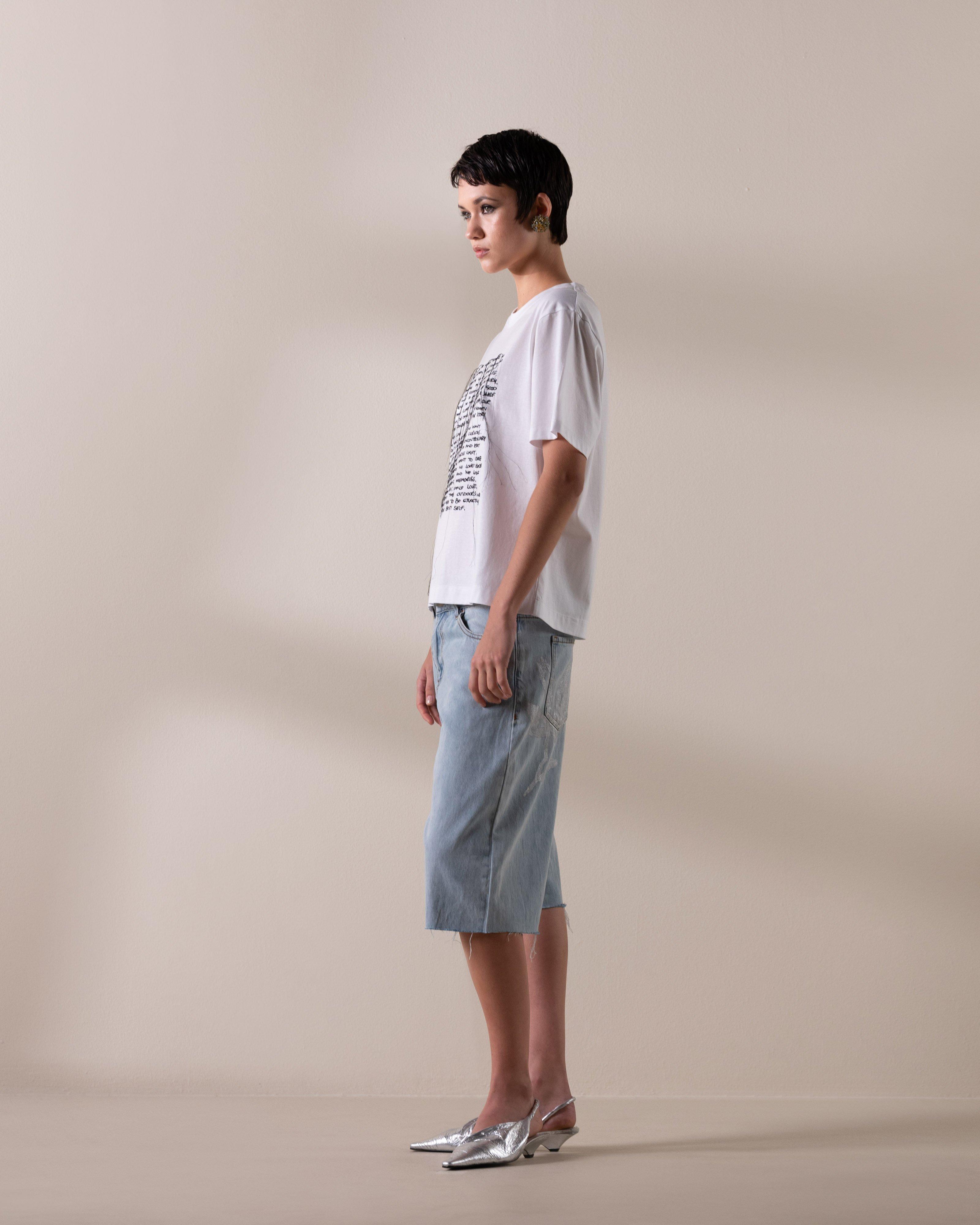 KLûK CGDT x Poetry Poem Top -  Milk