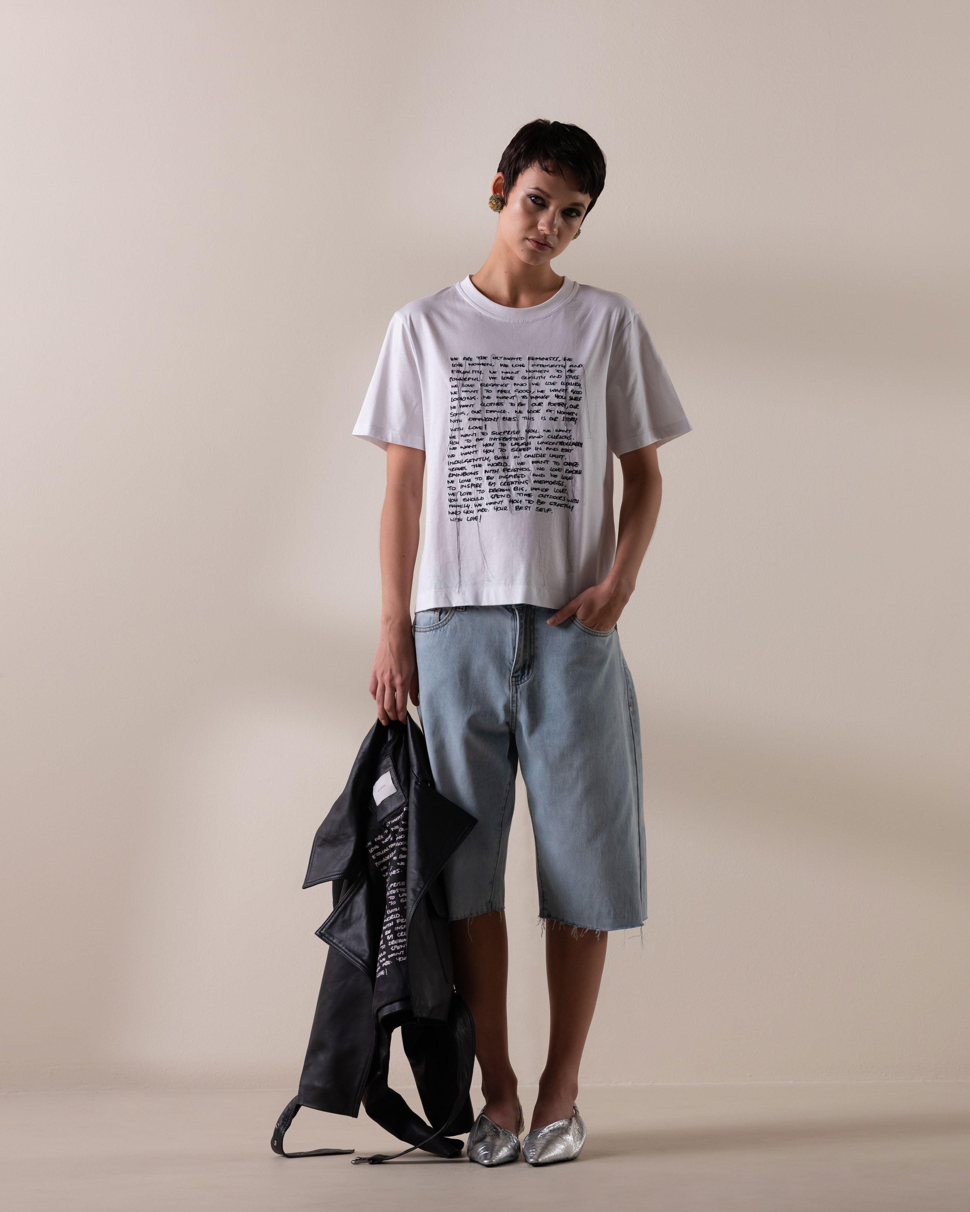 KLûK CGDT x Poetry Poem Top -  Milk