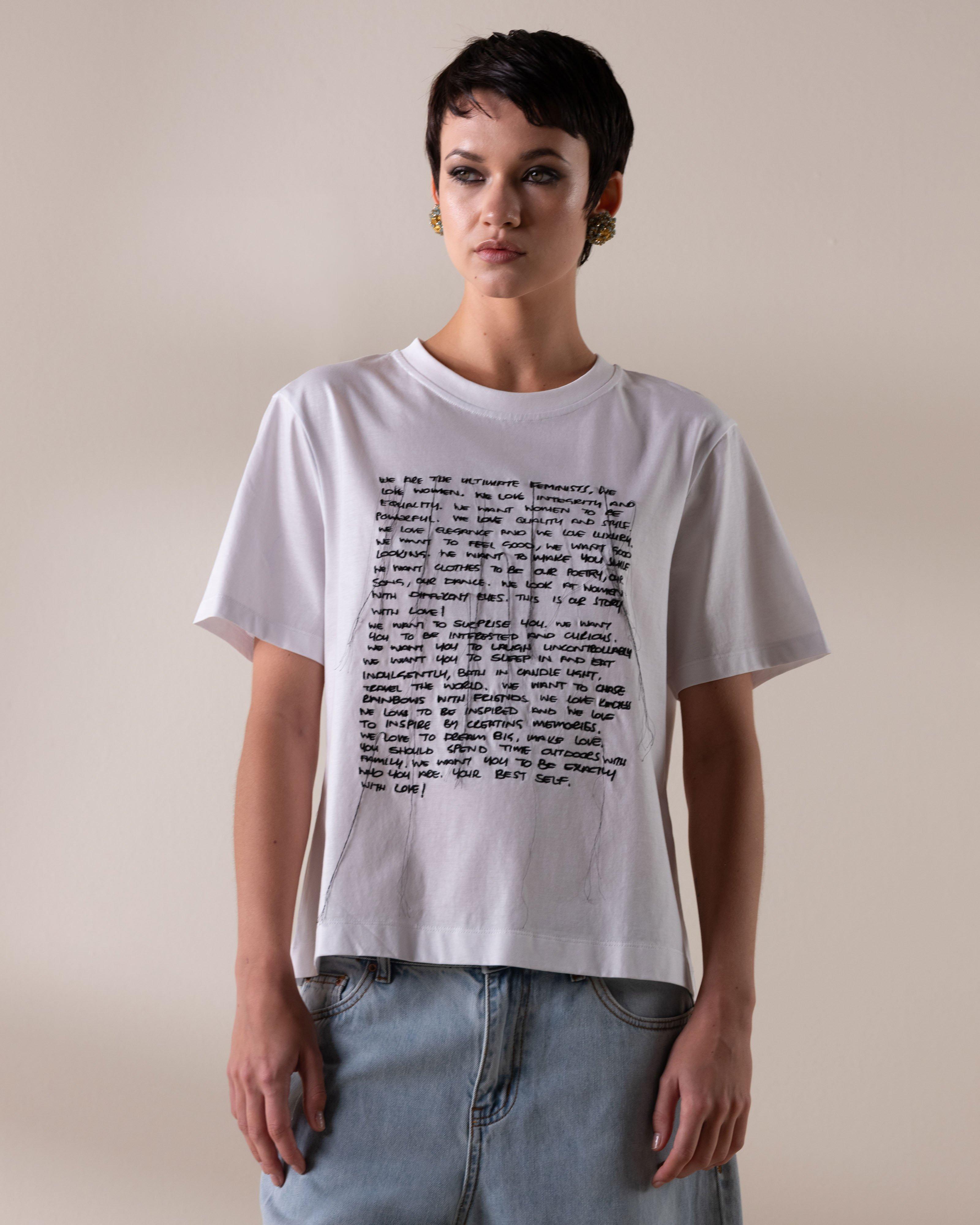 KLûK CGDT x Poetry Poem Top -  Milk
