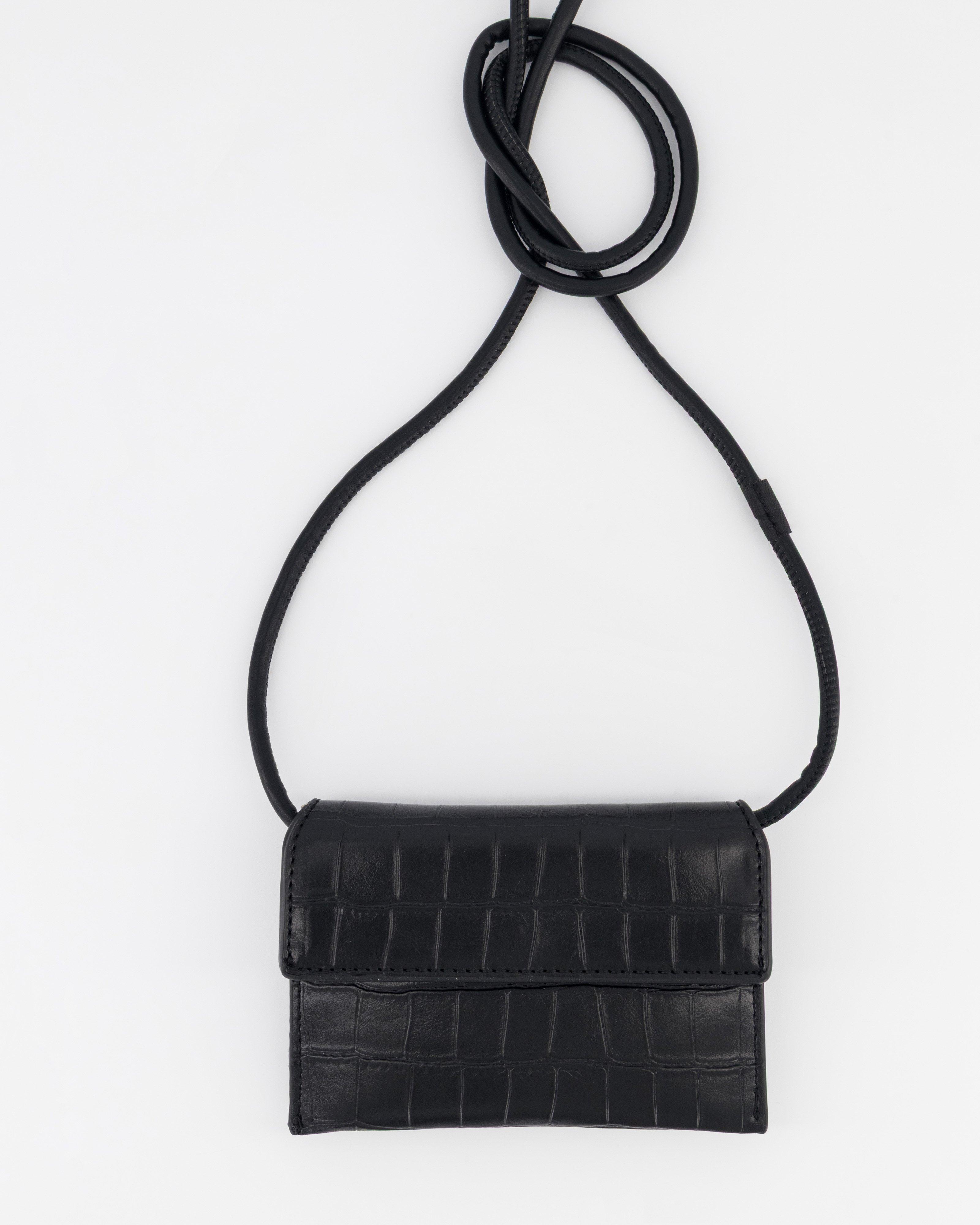 Luna Crossbody Pouch -  Black