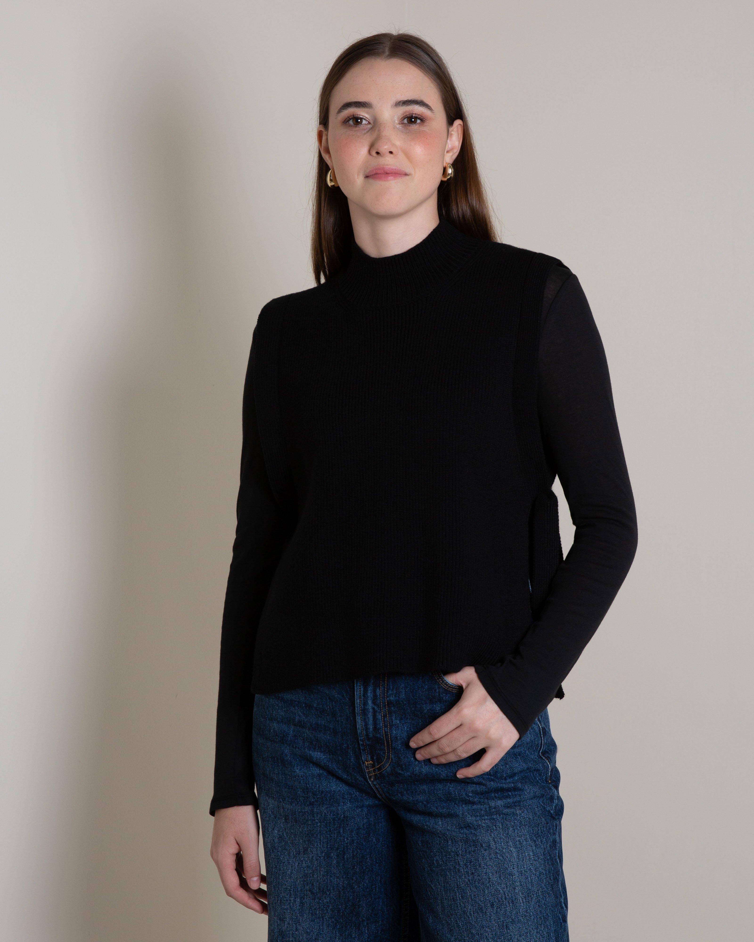 Lea Bib Collar -  Black